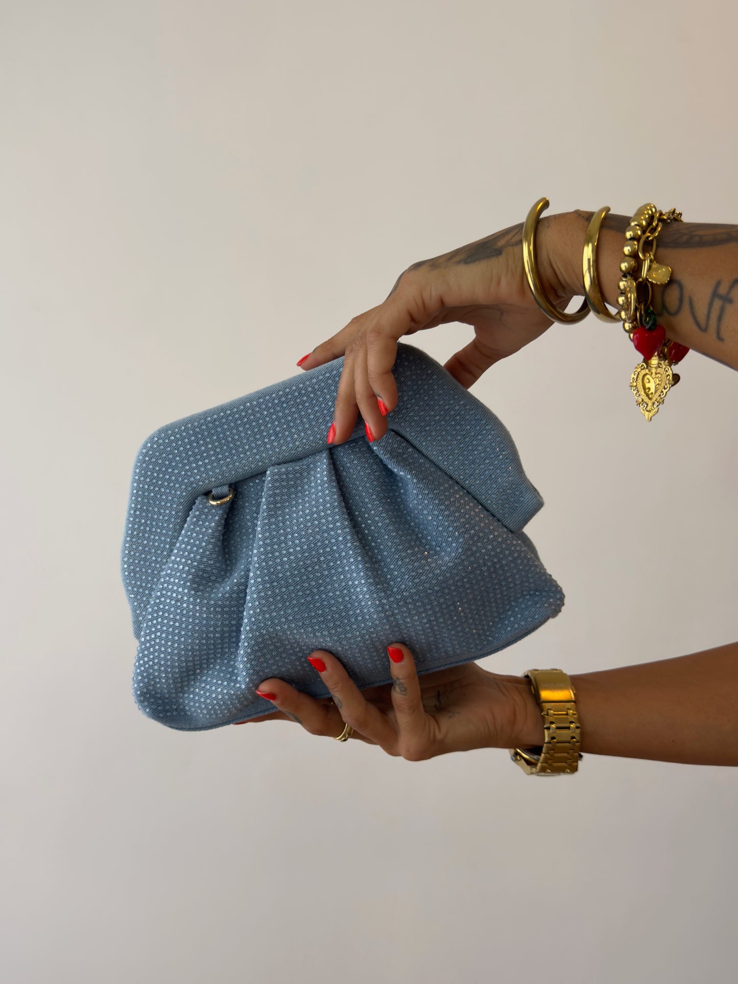 BOLSO PREMIUM DENIM CLEAR