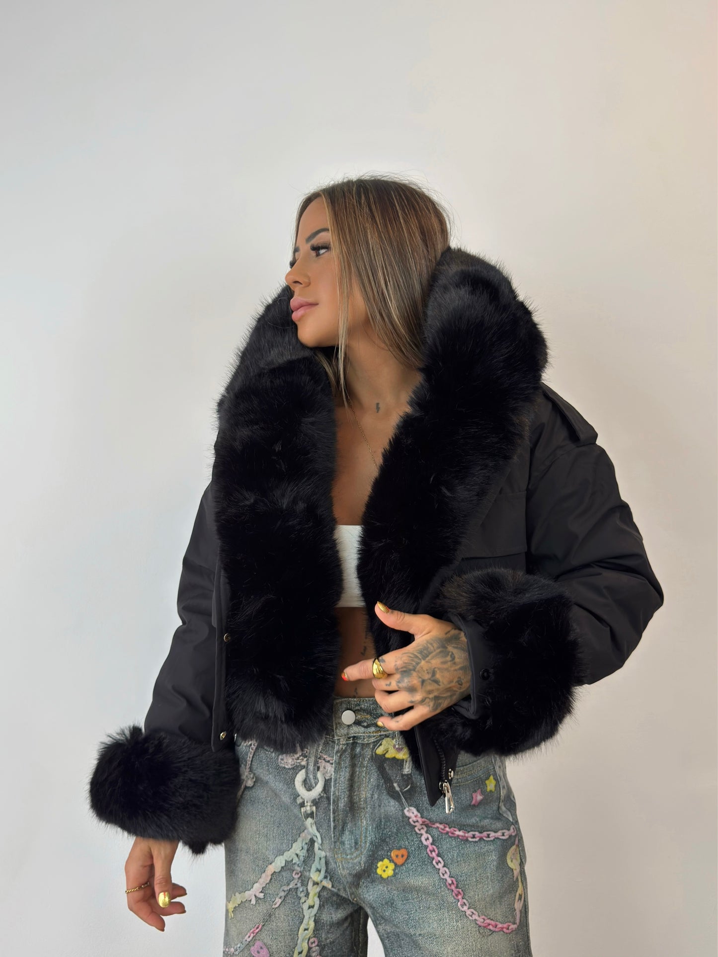 ABRIGO CROPPED PREMIUM ALASKA