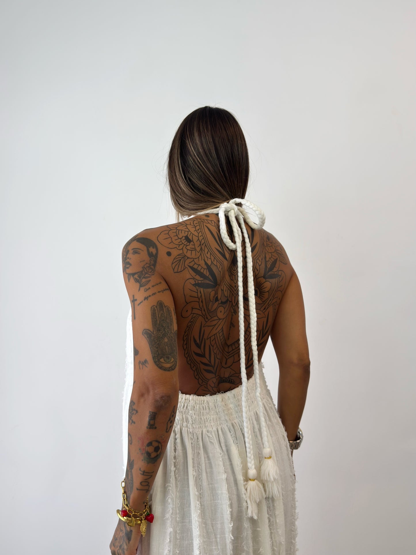 MAXI VESTIDO PREMIUM WHITE BALI