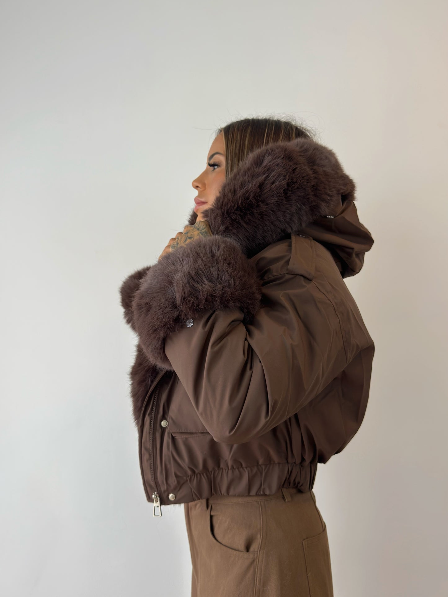 ABRIGO CROPPED PREMIUM ALASKA