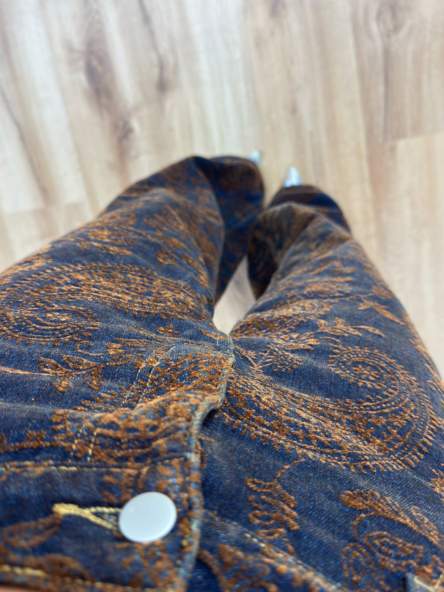 JEANS PREMIUM VELVET PAISLEY