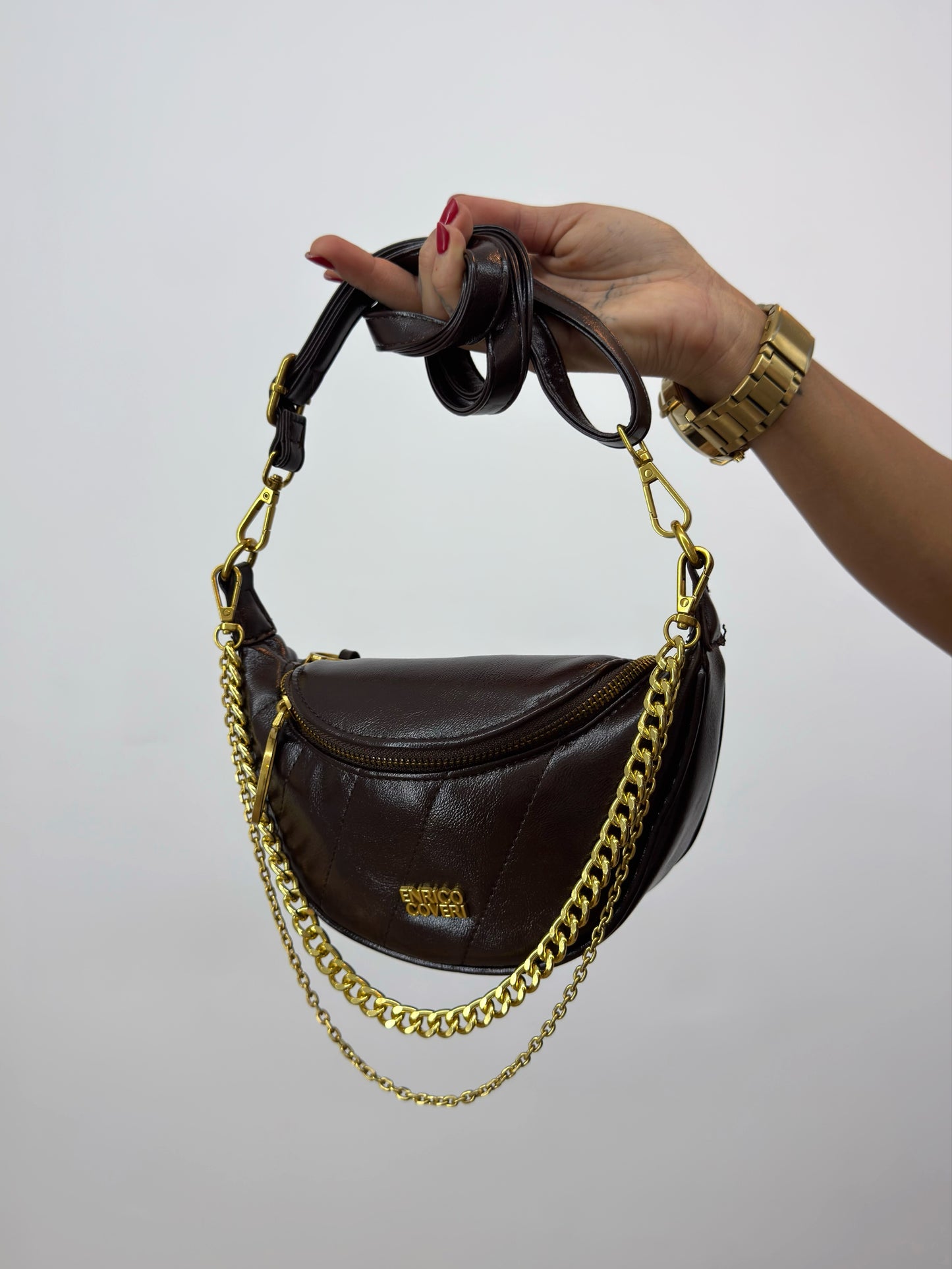 RIÑONERA ENRICO COVERI CHOCO
