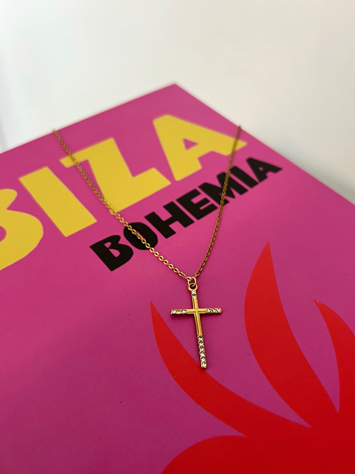 COLLAR SHINNY CROSS