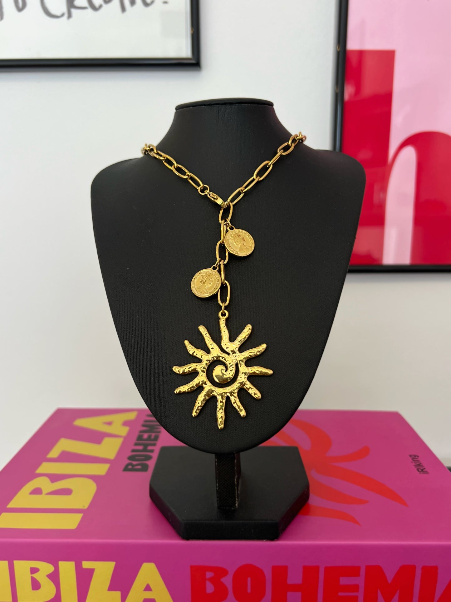 COLLAR COIN SOLEIL