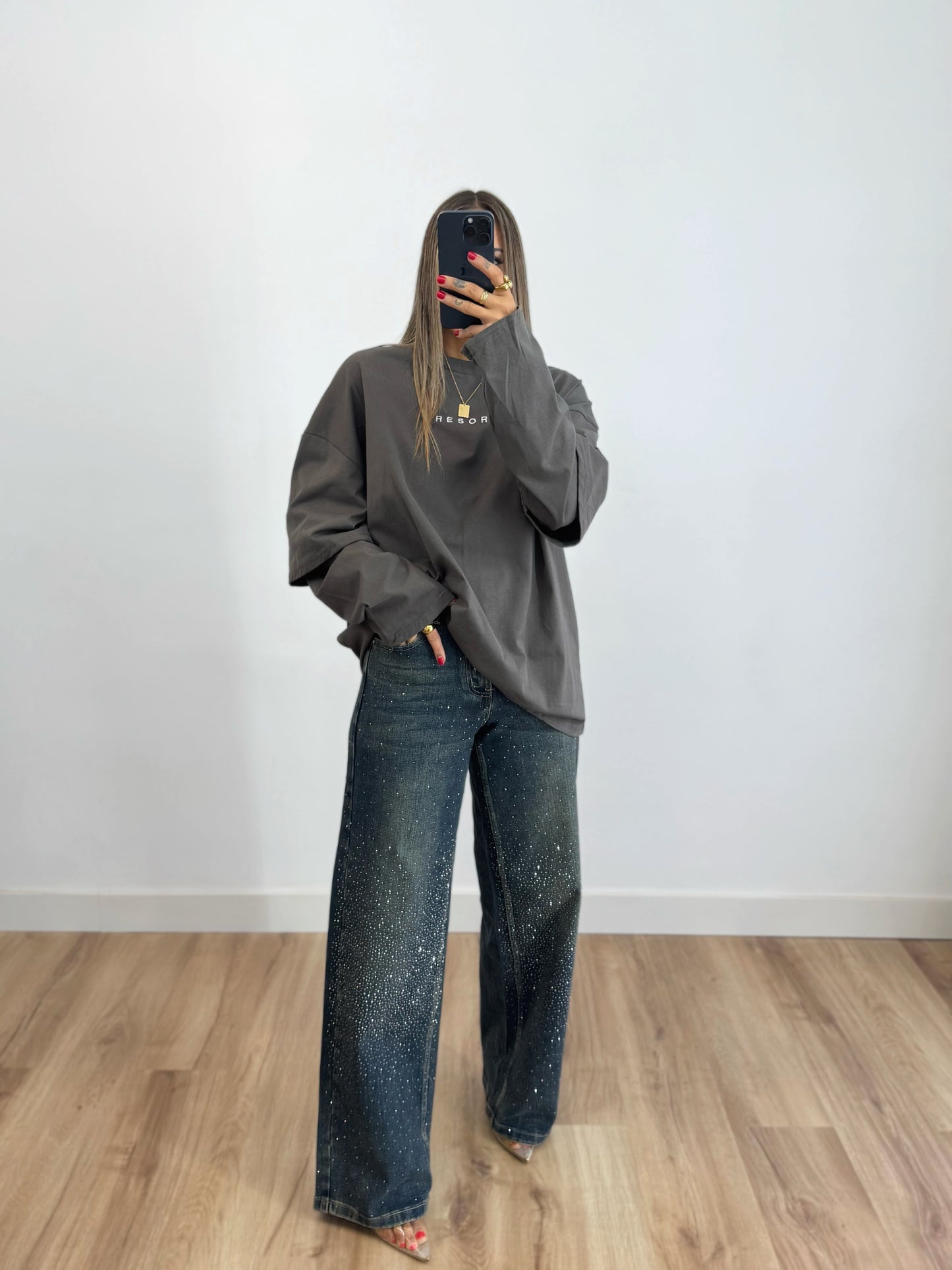 JEANS DESGASTE PREMIUM SHINNY