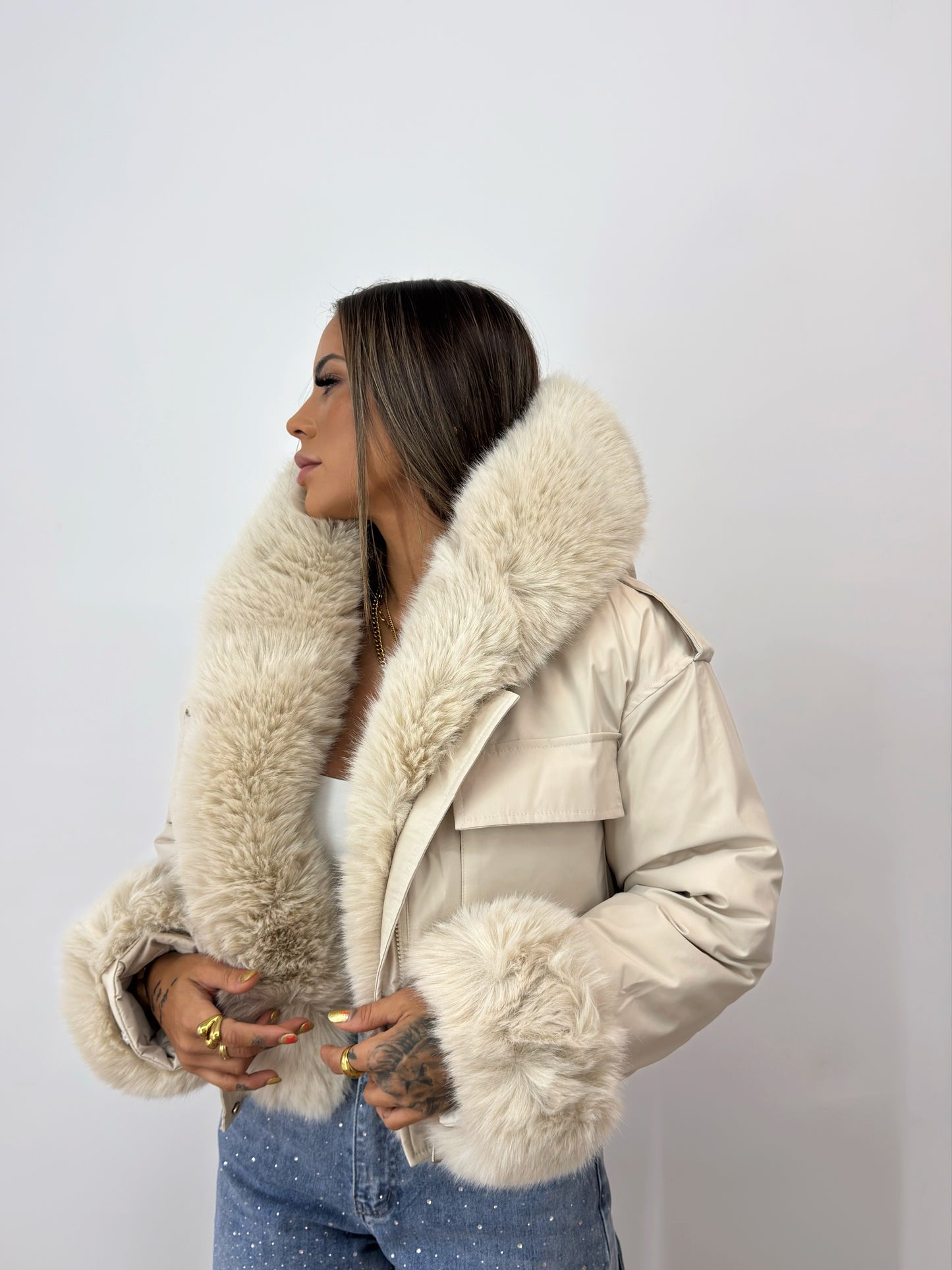 ABRIGO CROPPED PREMIUM ALASKA
