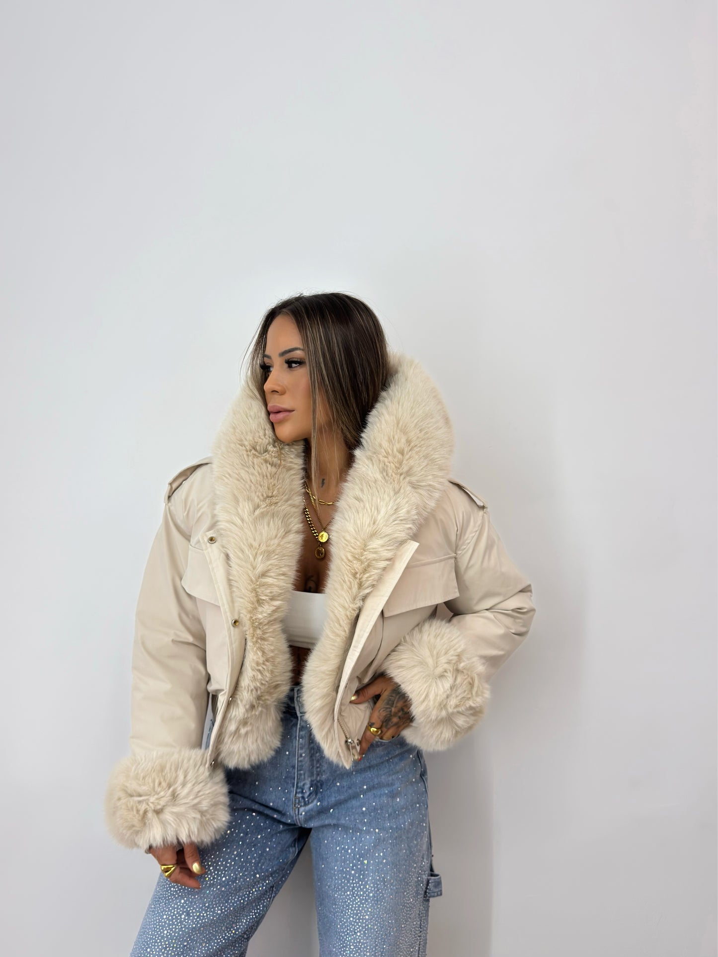 ABRIGO CROPPED PREMIUM ALASKA