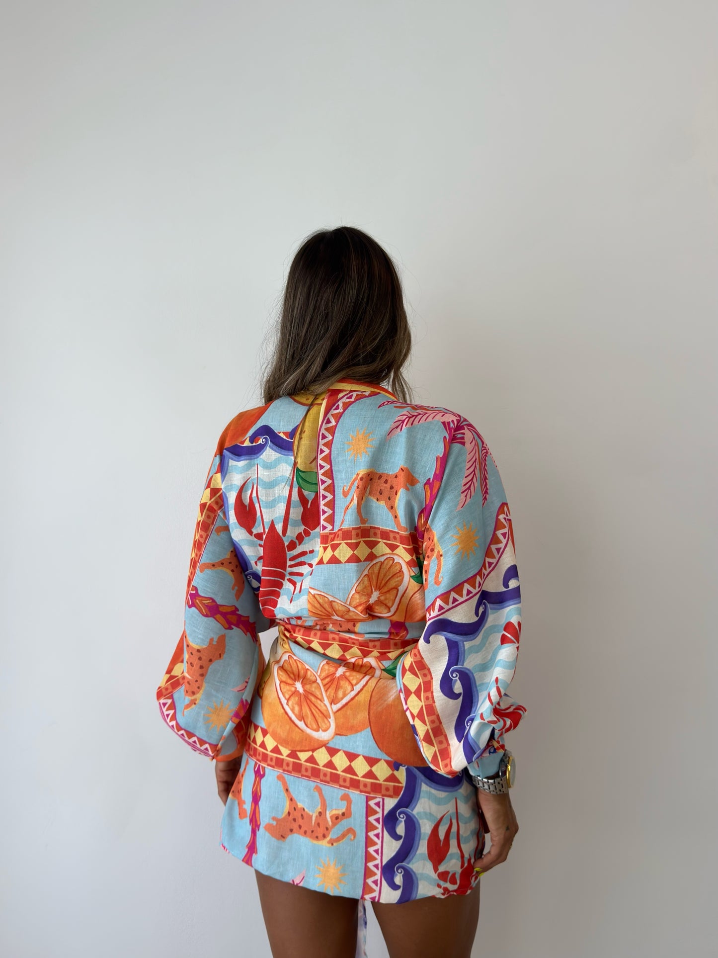 VESTIDO LINO PALMS