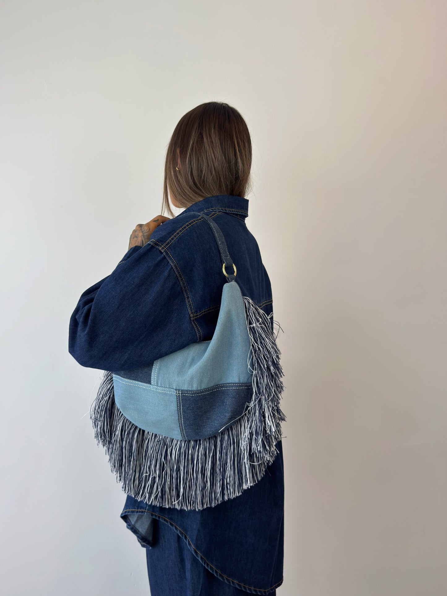 BOLSO PREMIUM COMBI DENIM