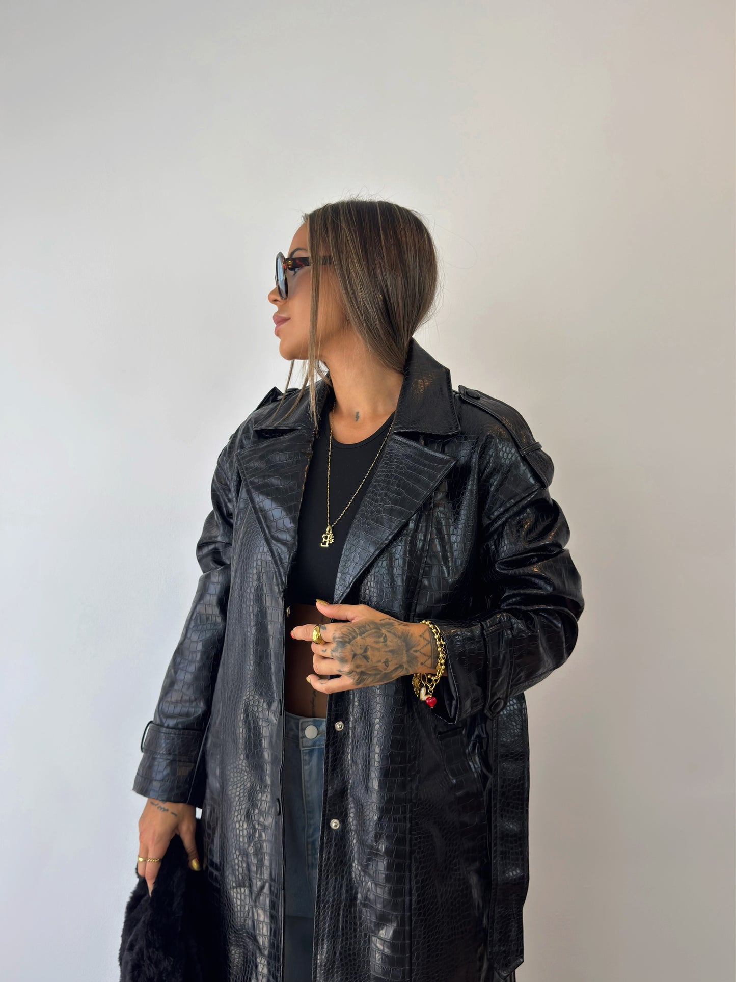TRENCH OVER SNAKE