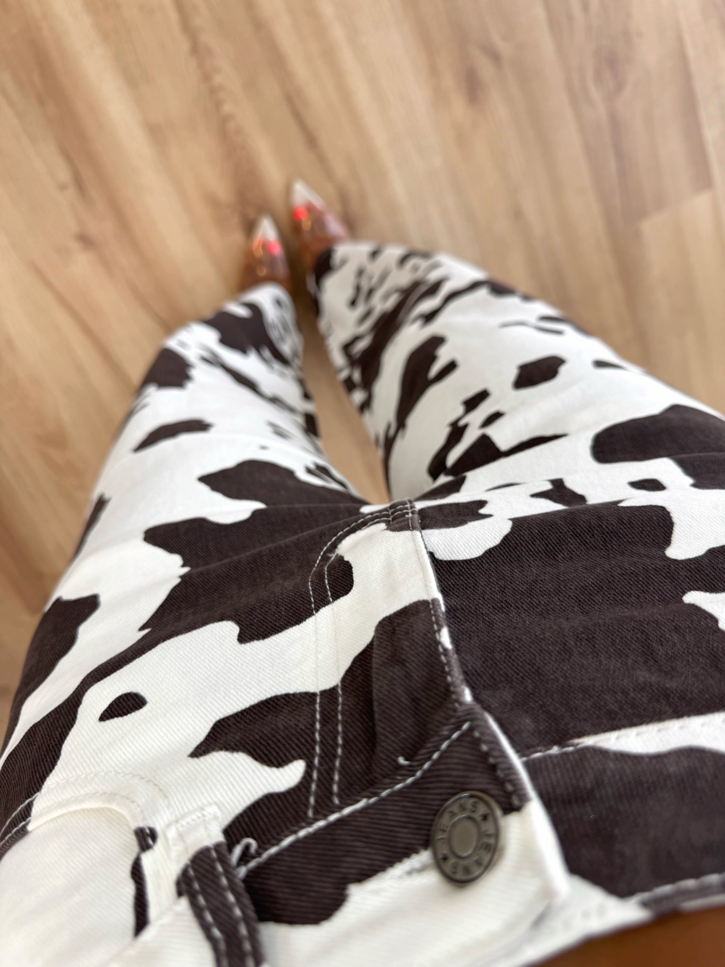 PANTALÓN WIDE LEG COW BROWN