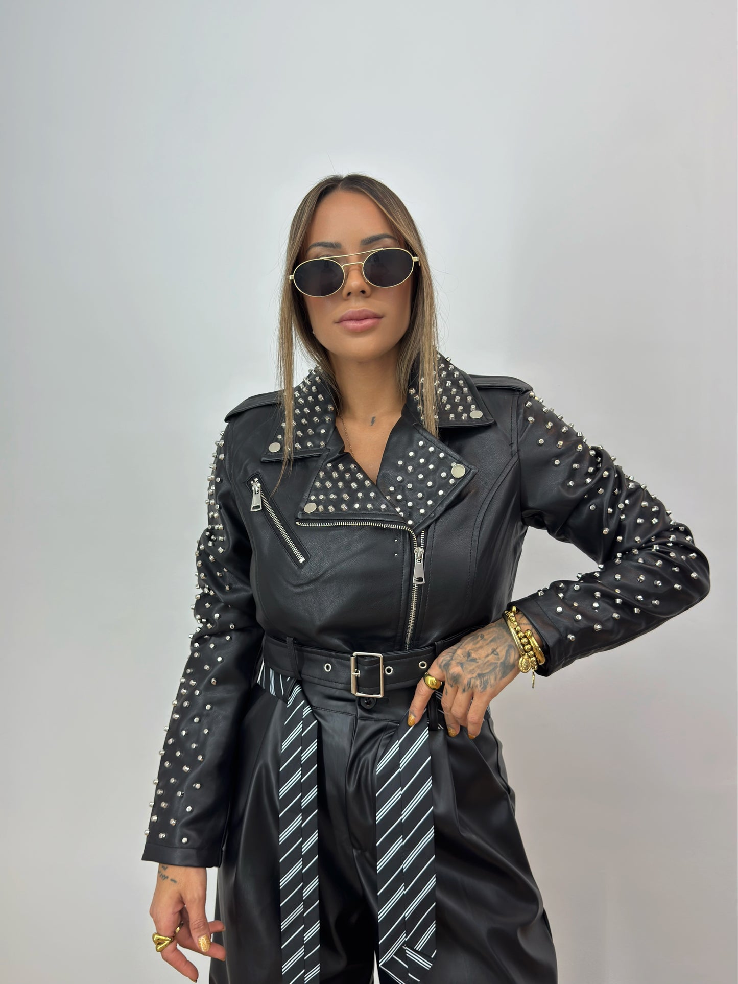 BIKER CROPPED TACH