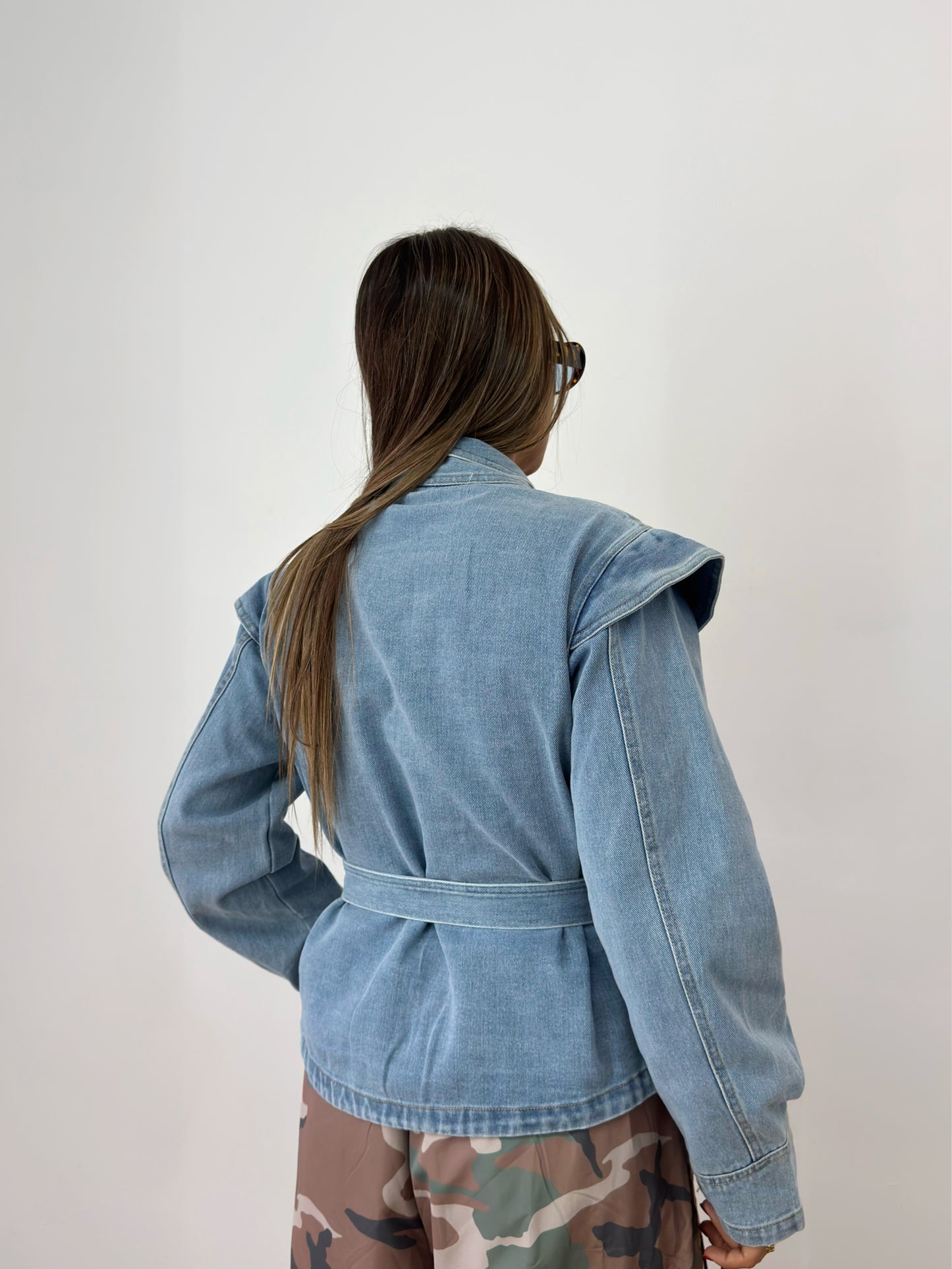 BLAZER PREMIUM DENIM LACE