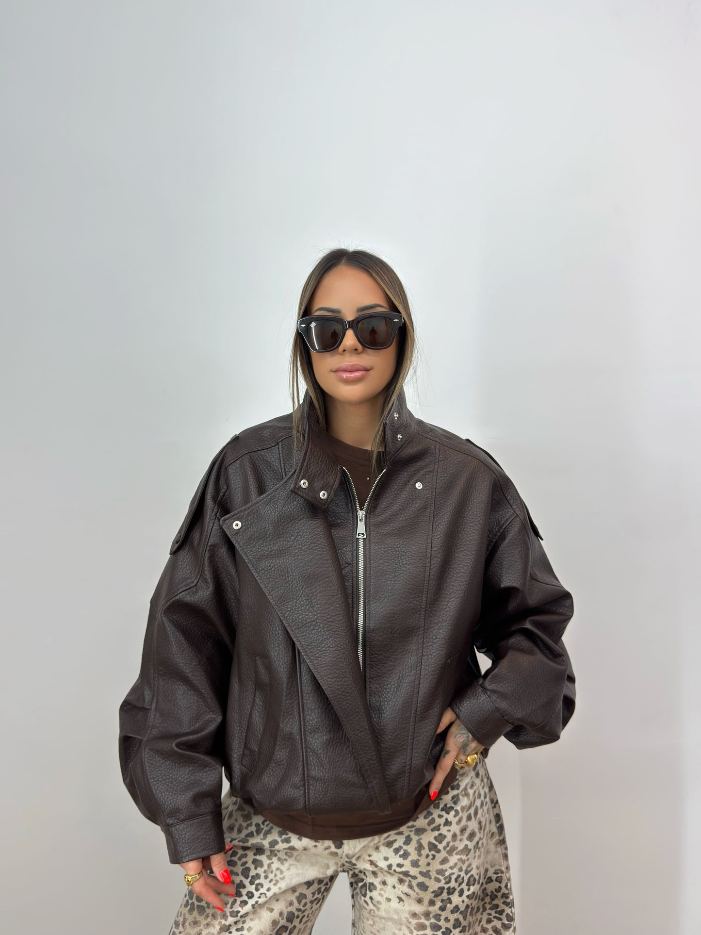 BIKER PREMIUM BROWN SOLAP