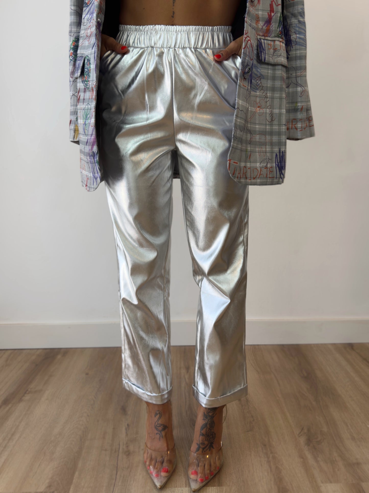 PANTALÓN PREMIUM SILVER DISCO
