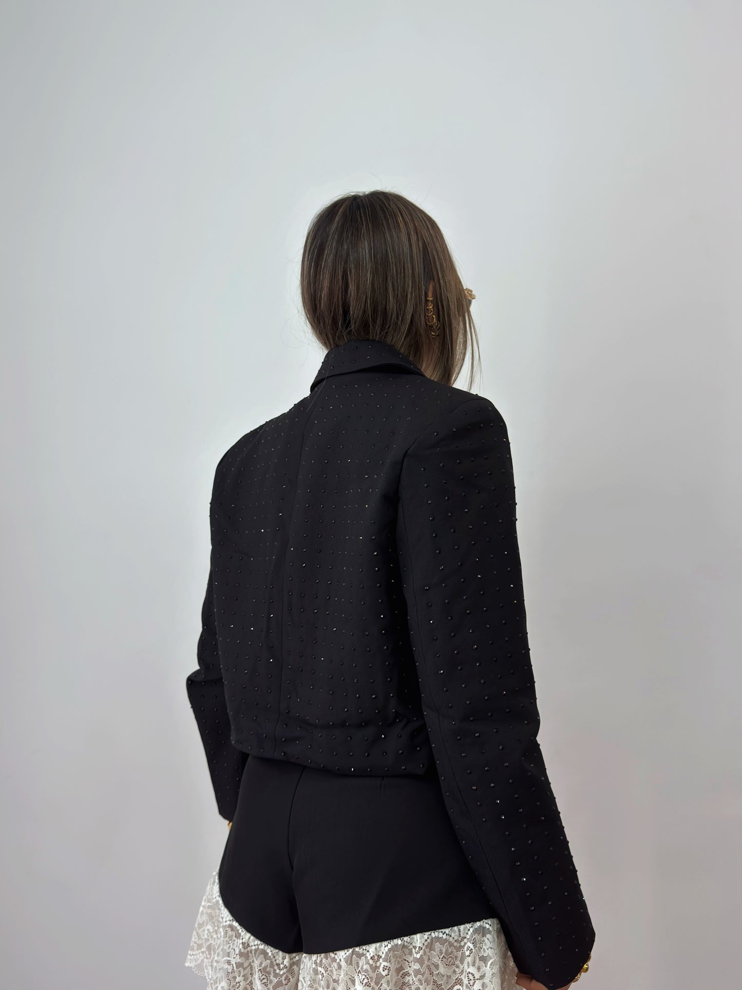 BLAZER CROPPED PREMIUM SHINNY