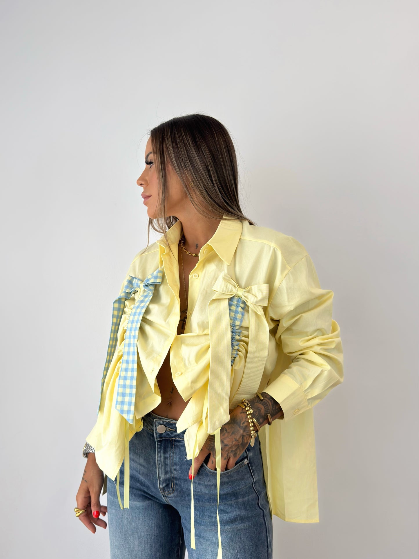 CAMISA FRUNCE LACE