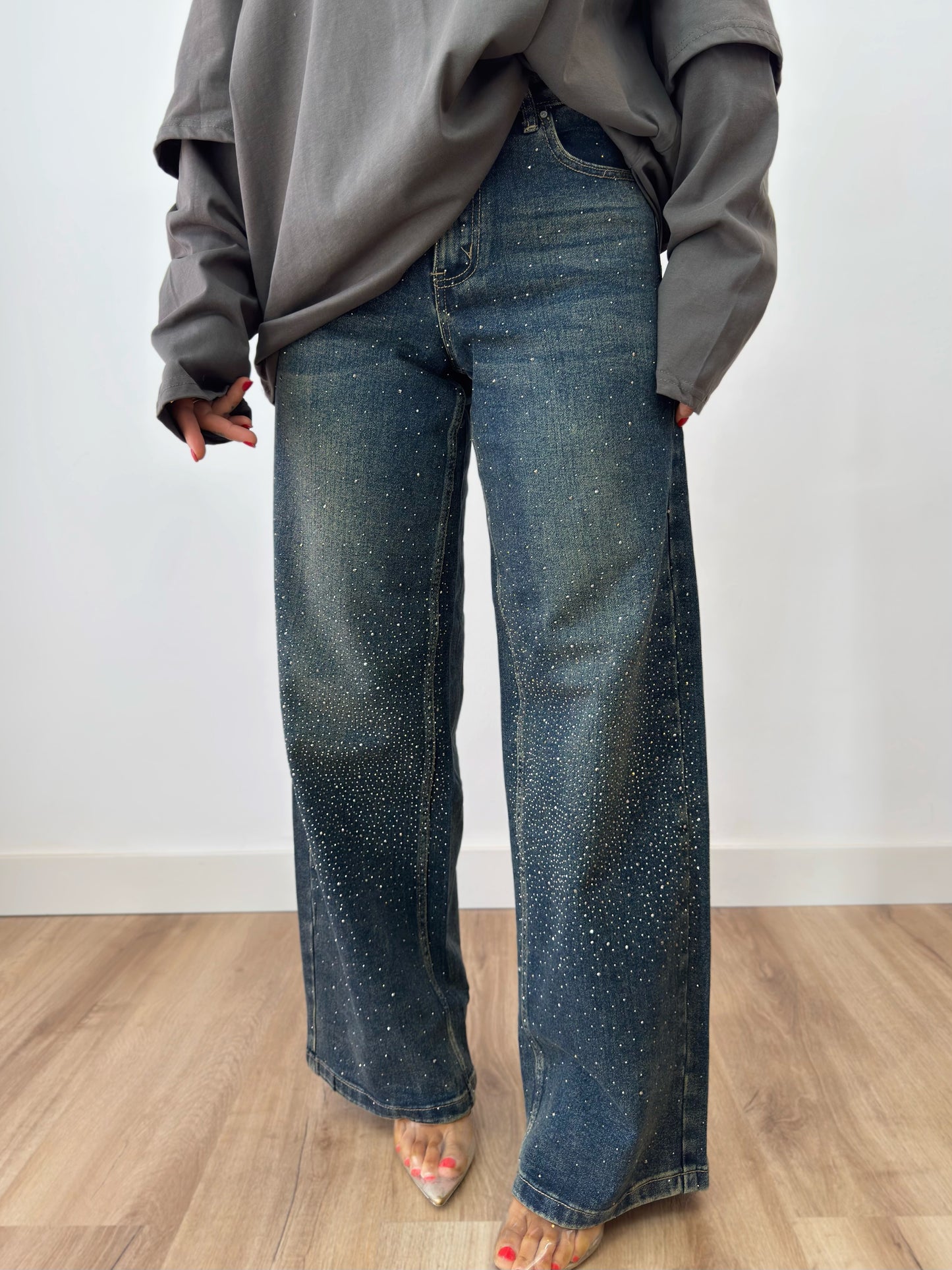JEANS DESGASTE PREMIUM SHINNY