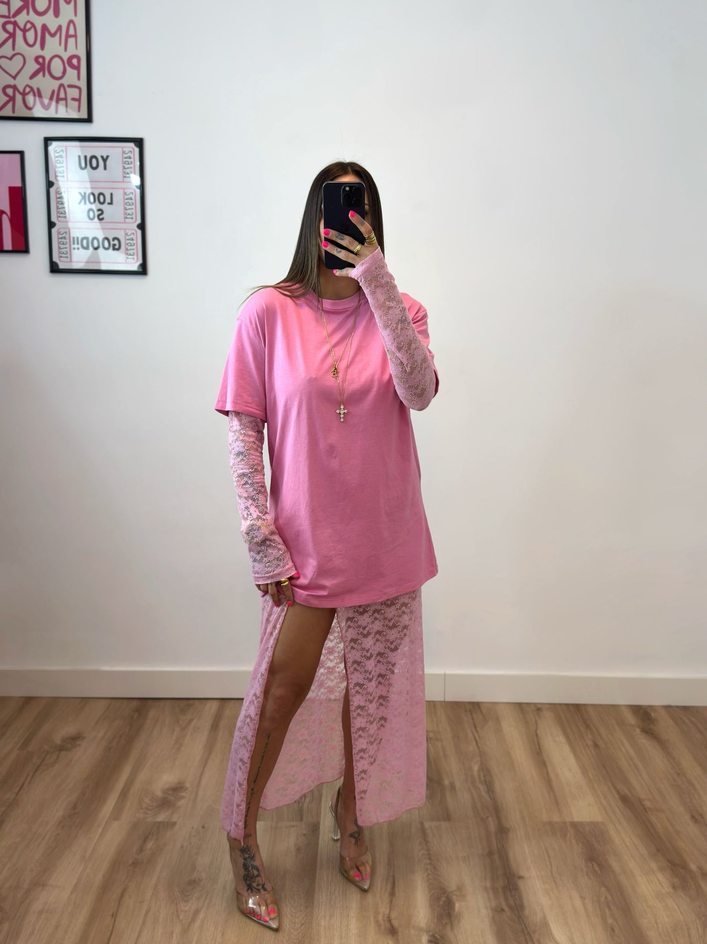 VESTIDO BLONDA 2 EN 1 LUMINA