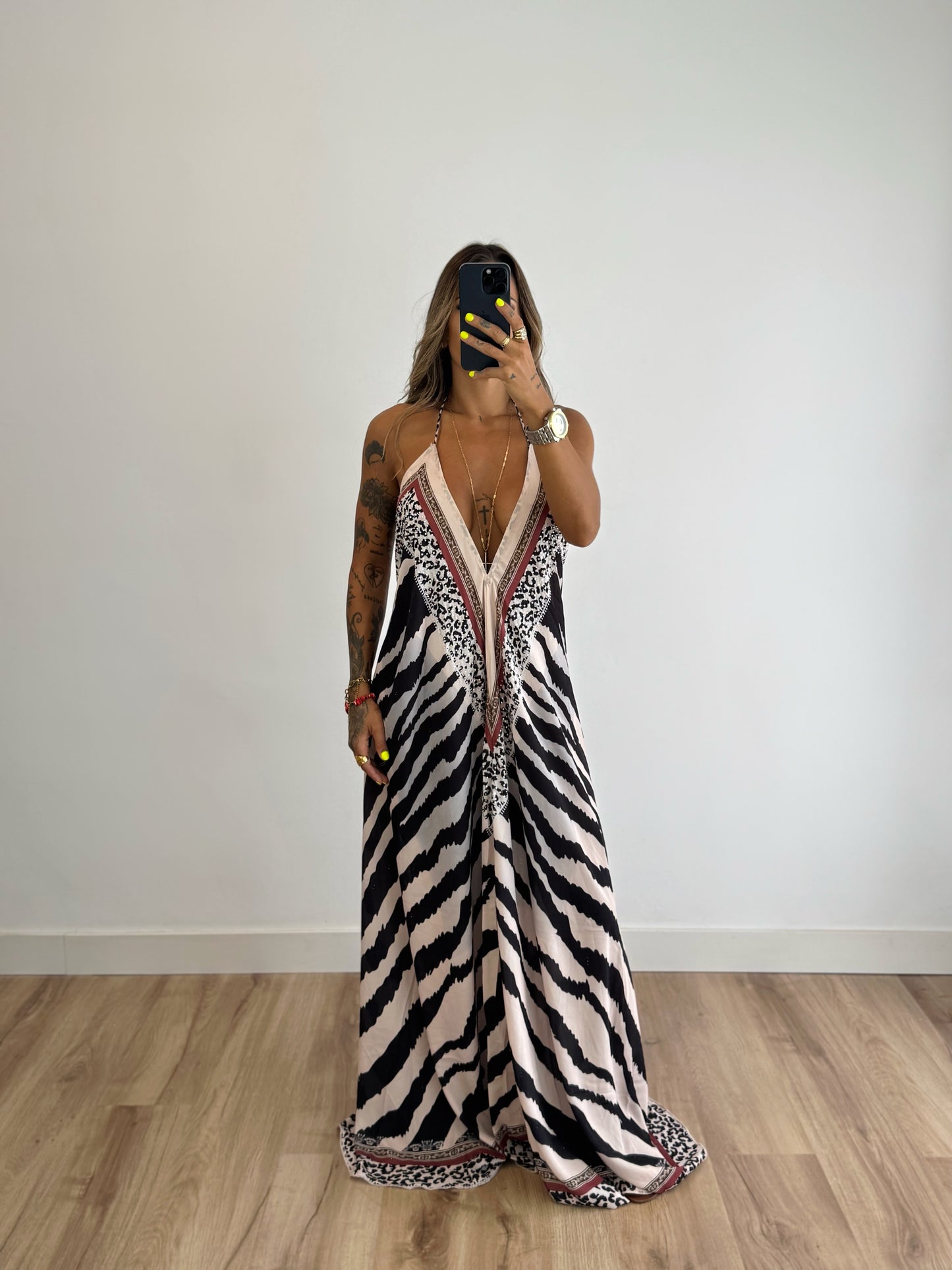 MAXI VESTIDO PREMIUM SAFARI