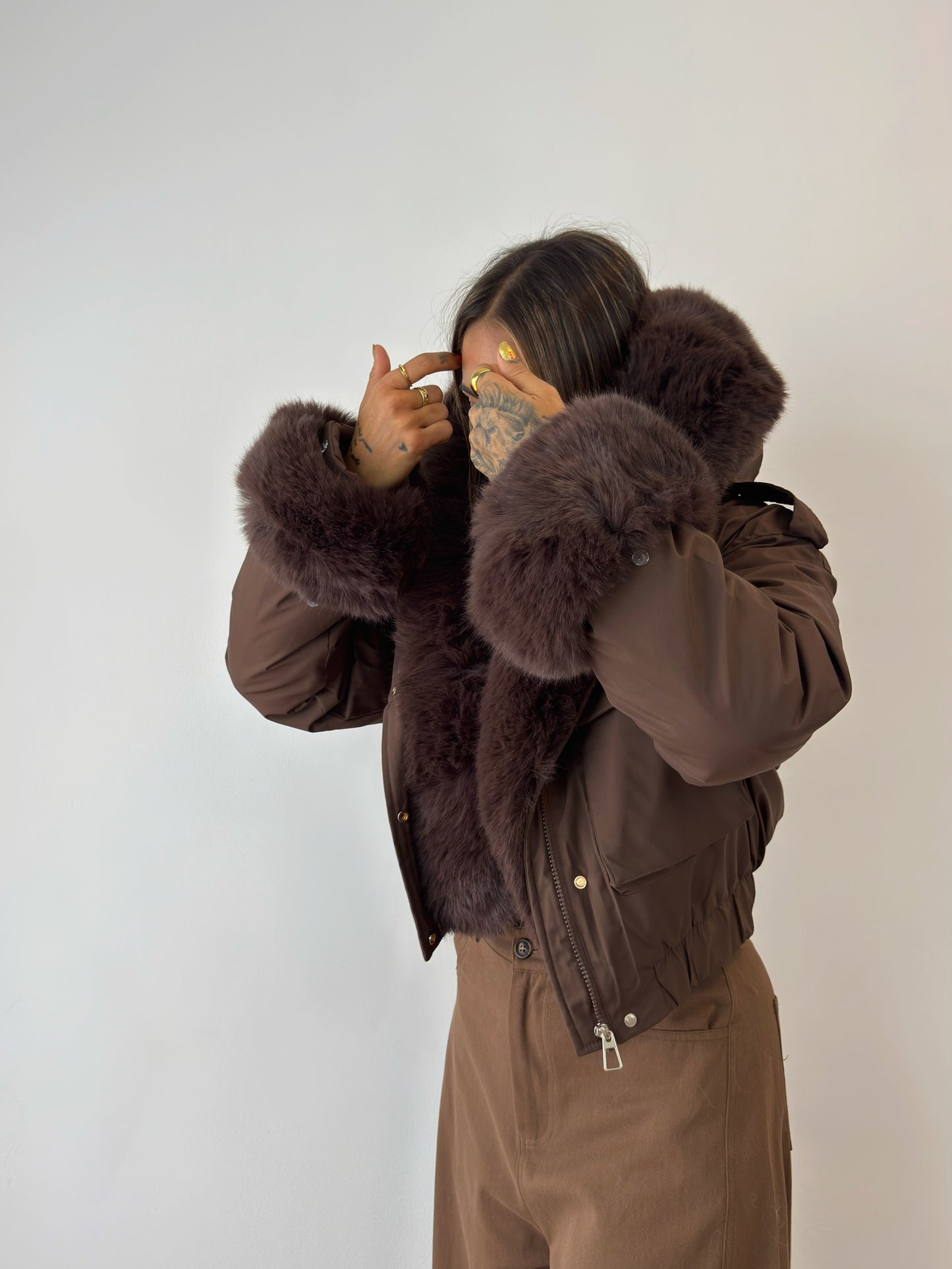 ABRIGO CROPPED PREMIUM ALASKA