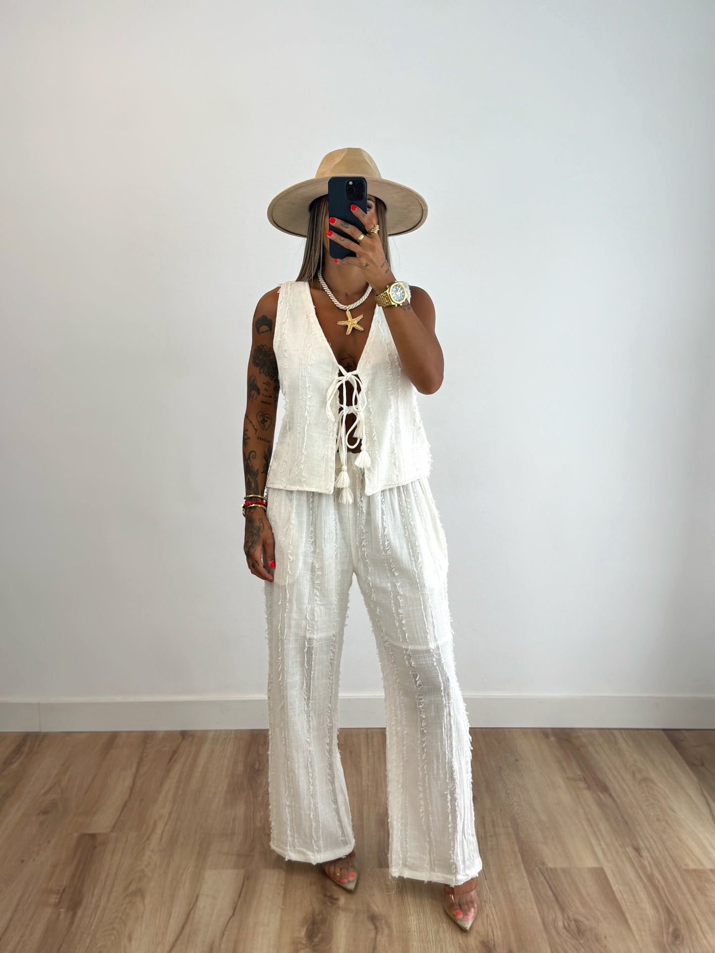 CONJUNTO PREMIUM CHAL BLANC