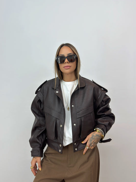 BIKER PREMIUM ECO PIEL KOKO