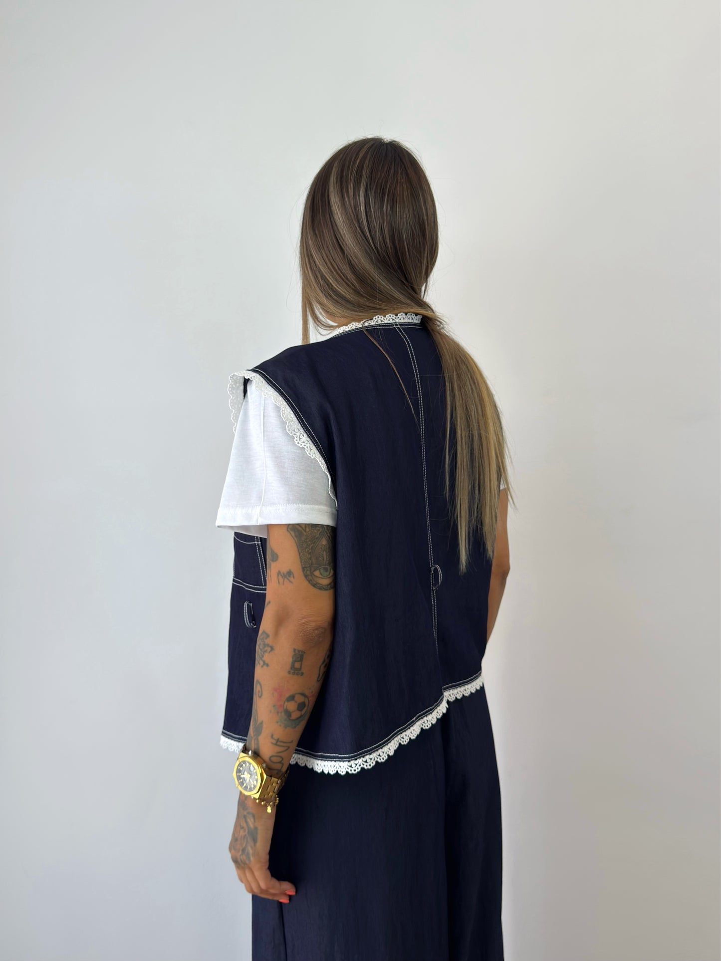CONJUNTO PREMIUM DENIM RIBETE