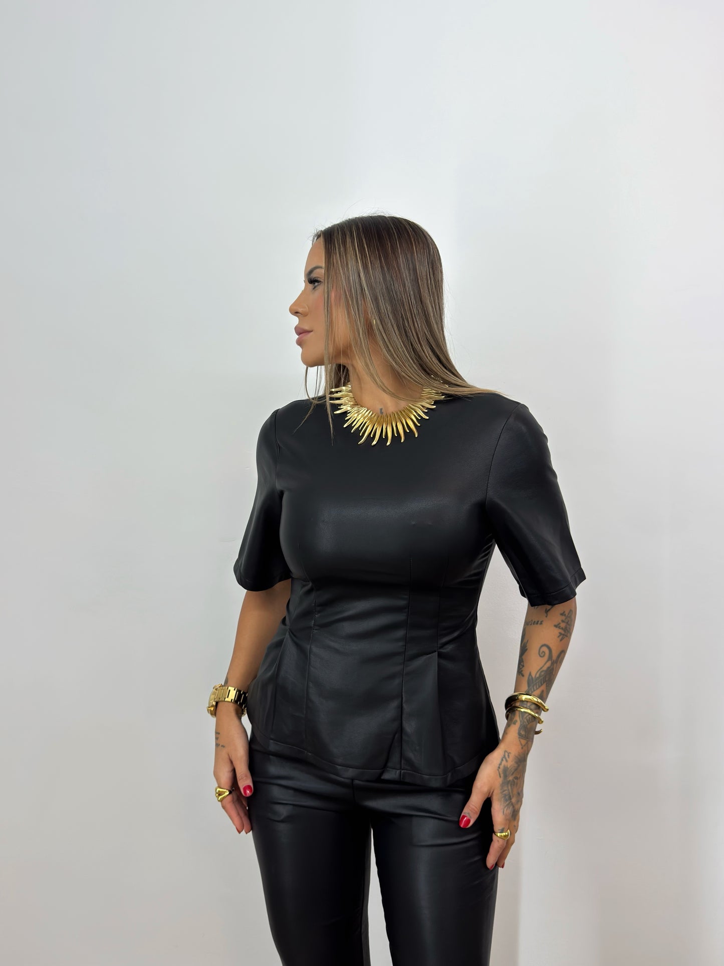 CONJUNTO PREMIUM ECO PIEL DROLE