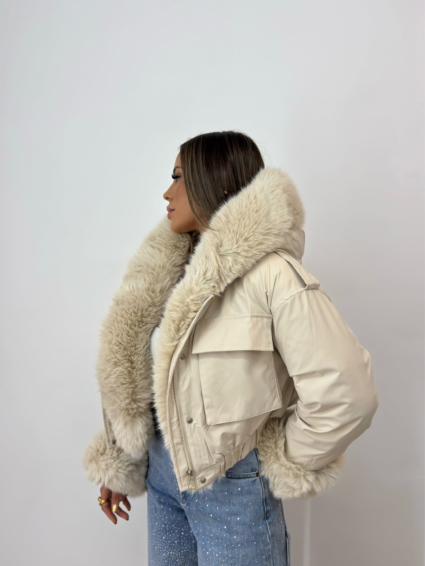 ABRIGO CROPPED PREMIUM ALASKA