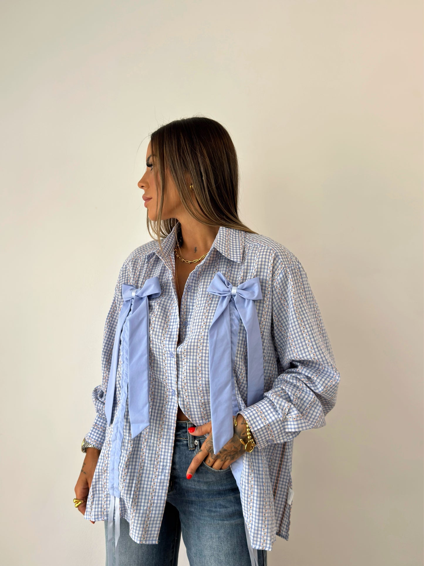 CAMISA FRUNCE LACE