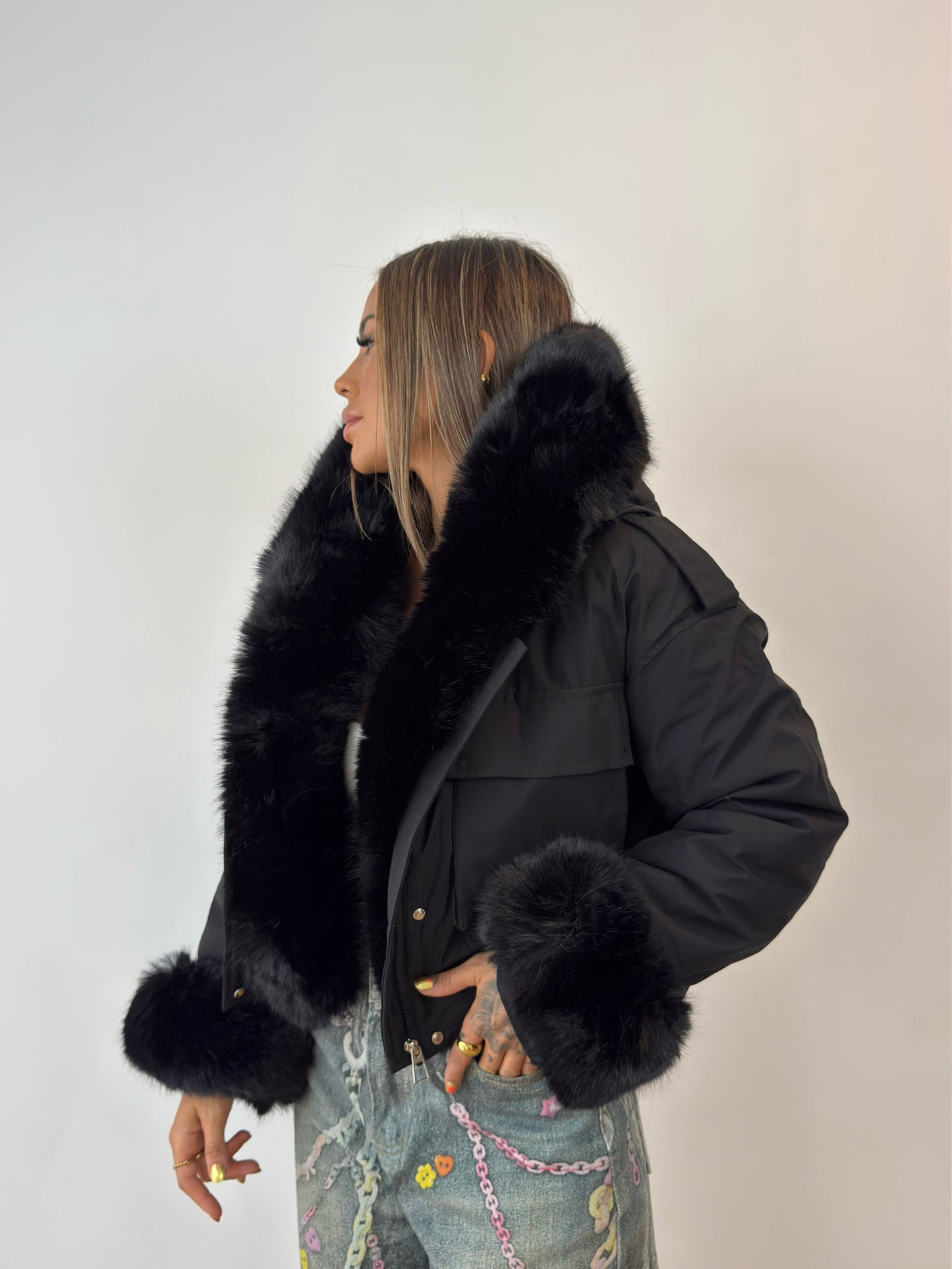 ABRIGO CROPPED PREMIUM ALASKA