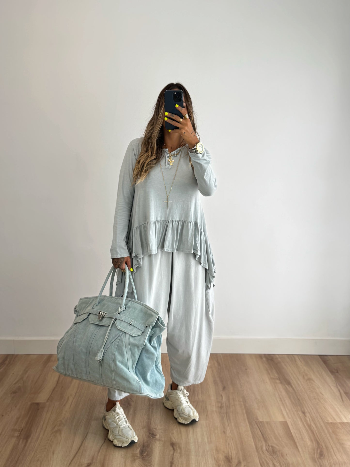 MAXI BOLSO DE VIAJE PREMIUM DENIM