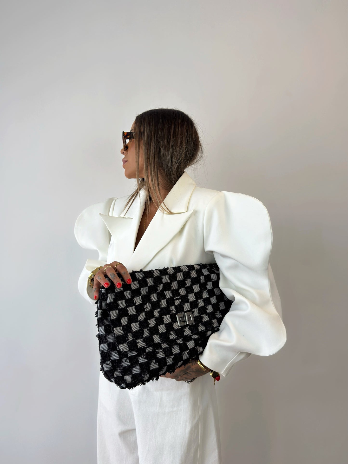 MAXI BOLSO BLACK DENIM