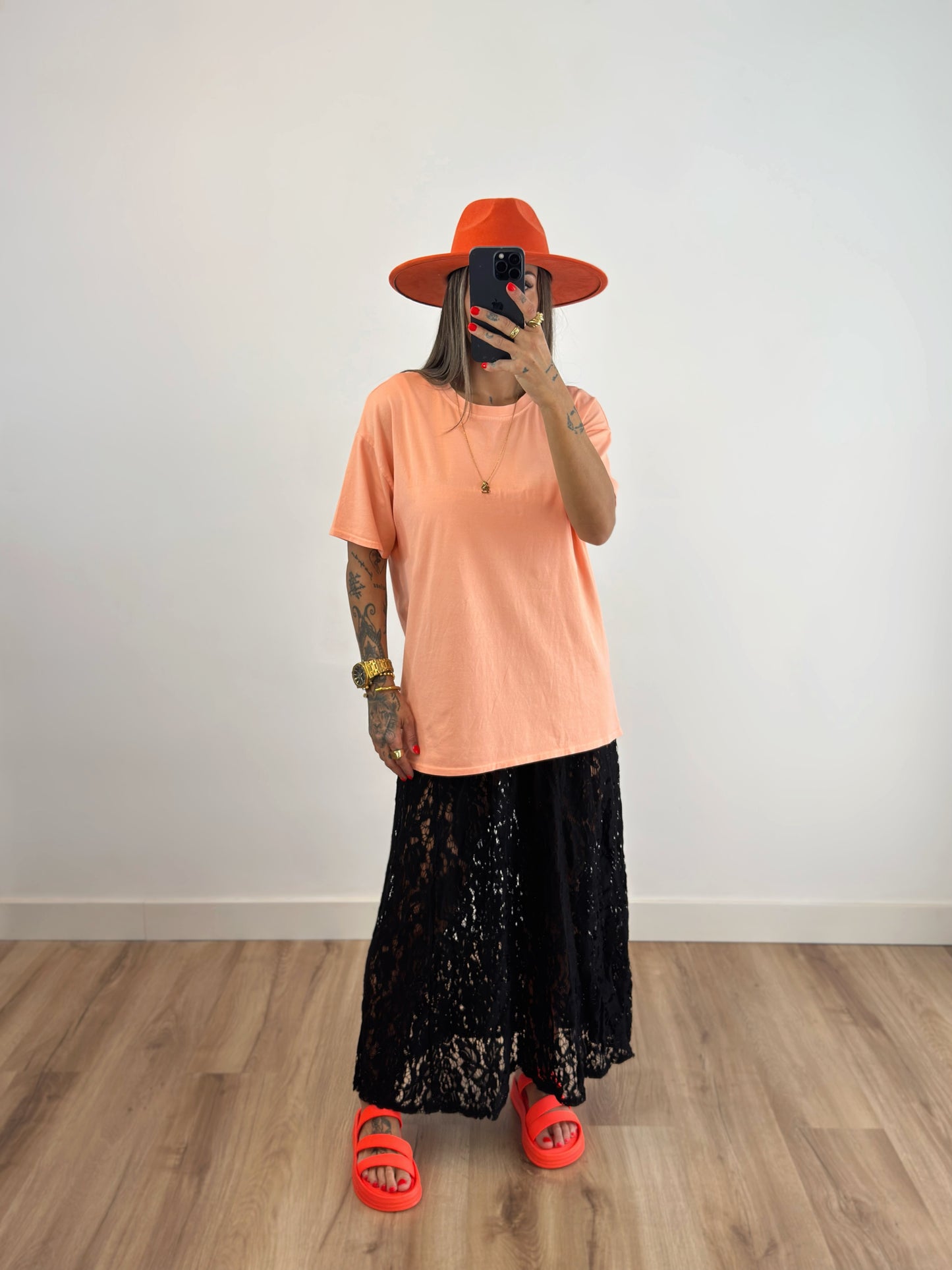 CAMISETA OVER ORANGE