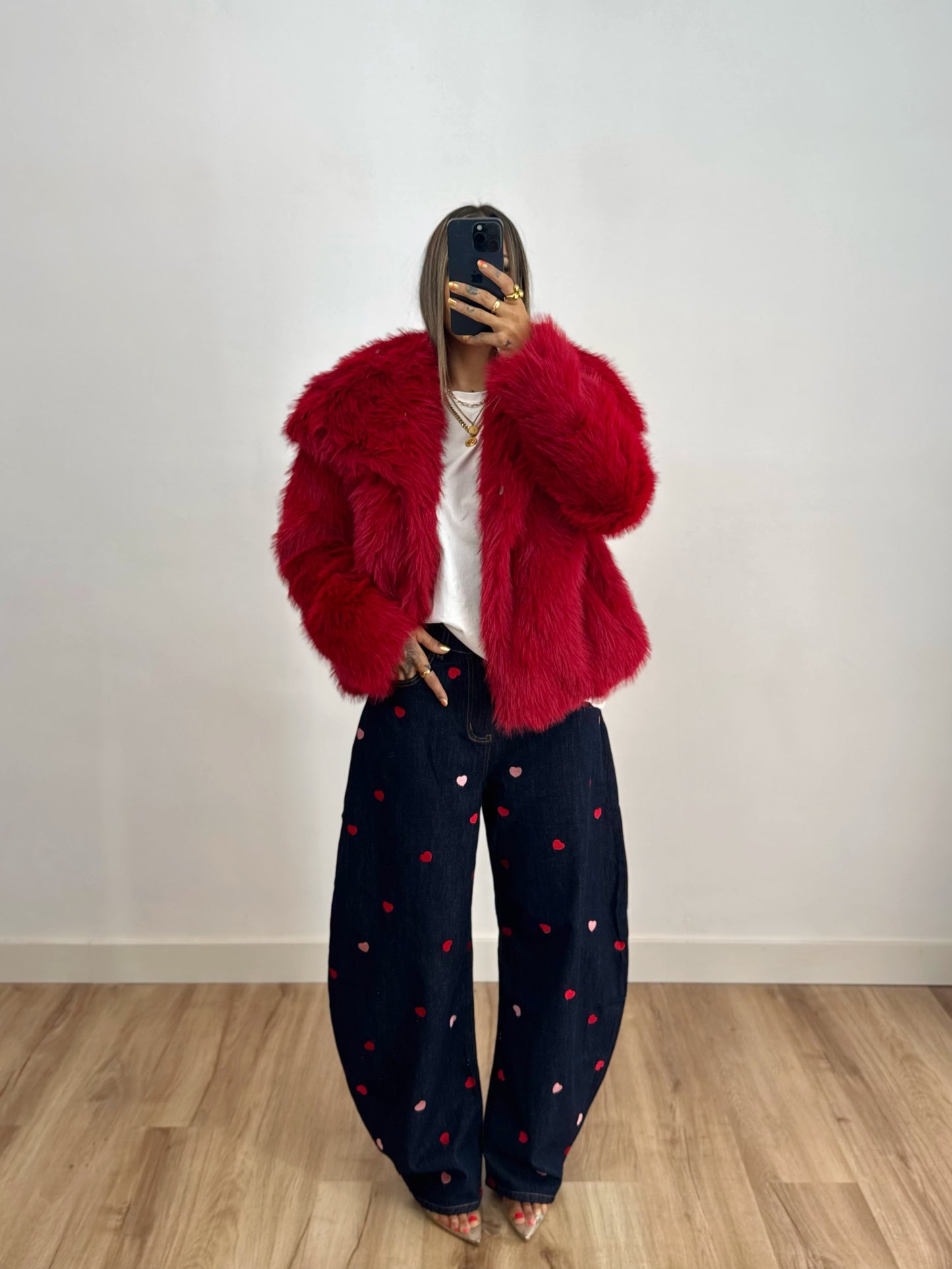 ABRIGO PREMIUM HANNAH RED