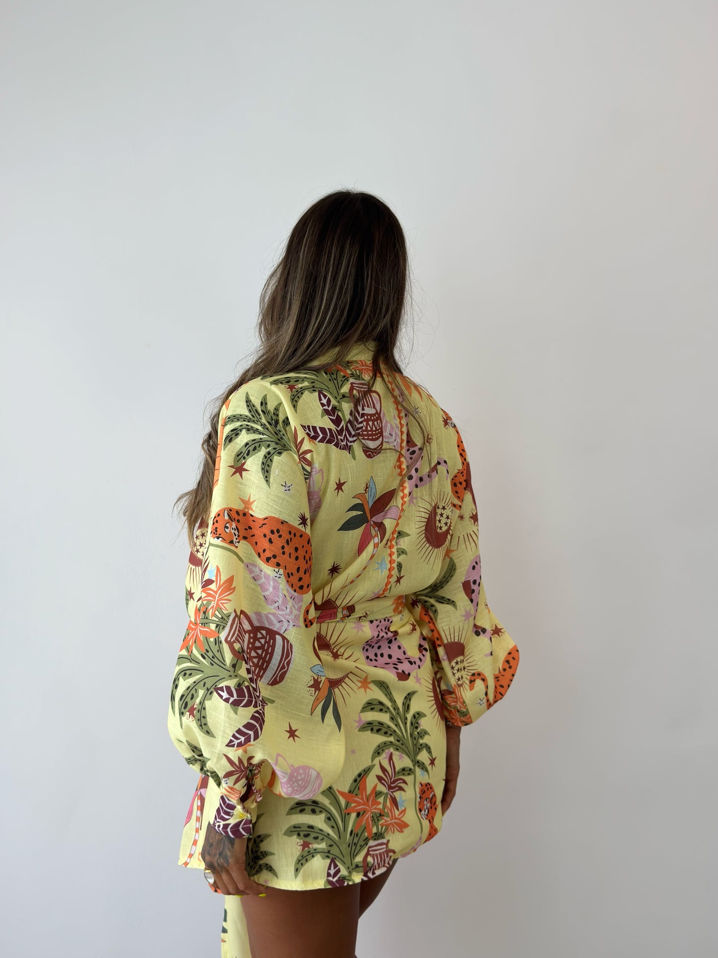 VESTIDO LINO JAGUAR