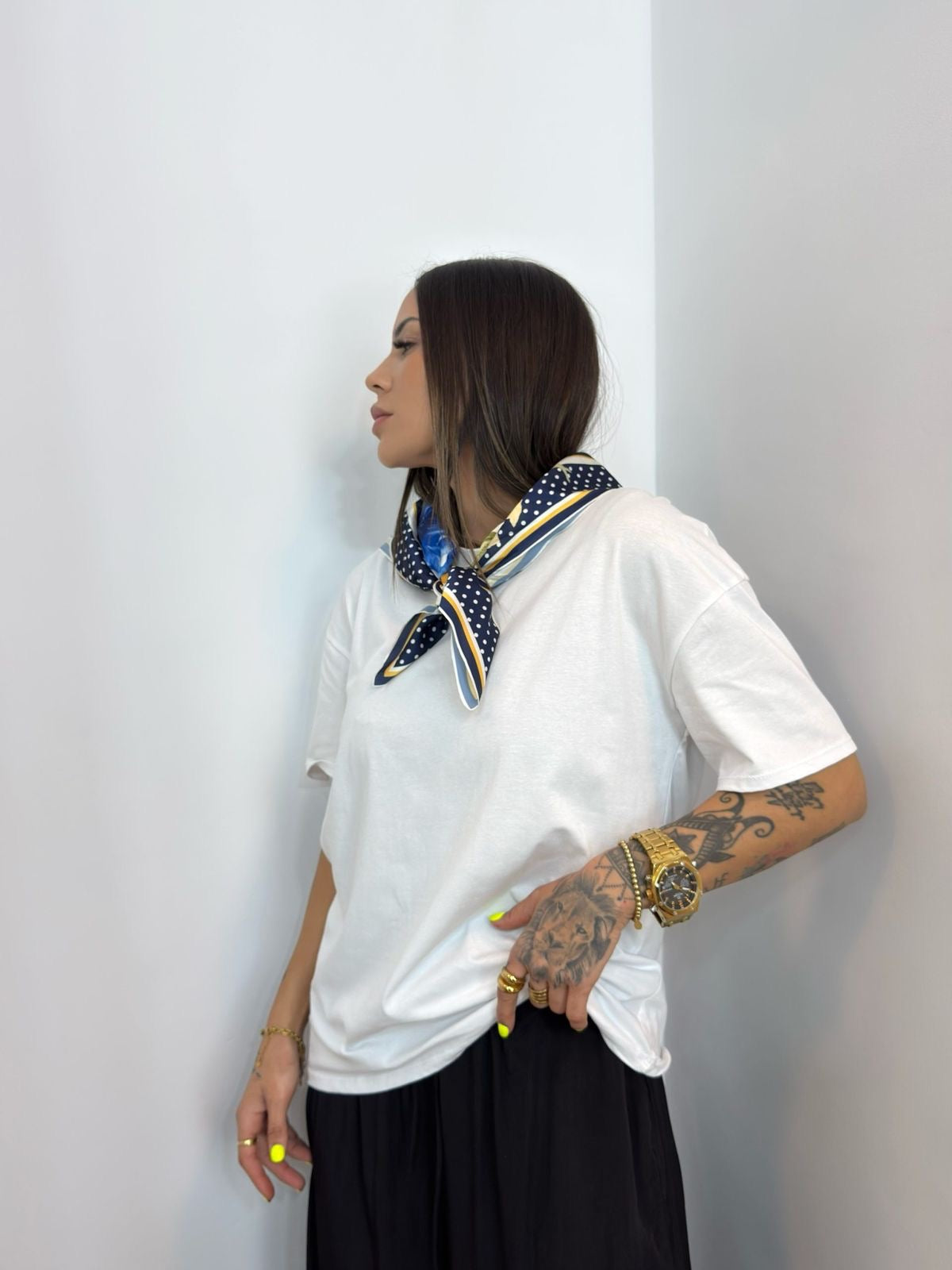 CAMISETA PAÑUELO WHITE