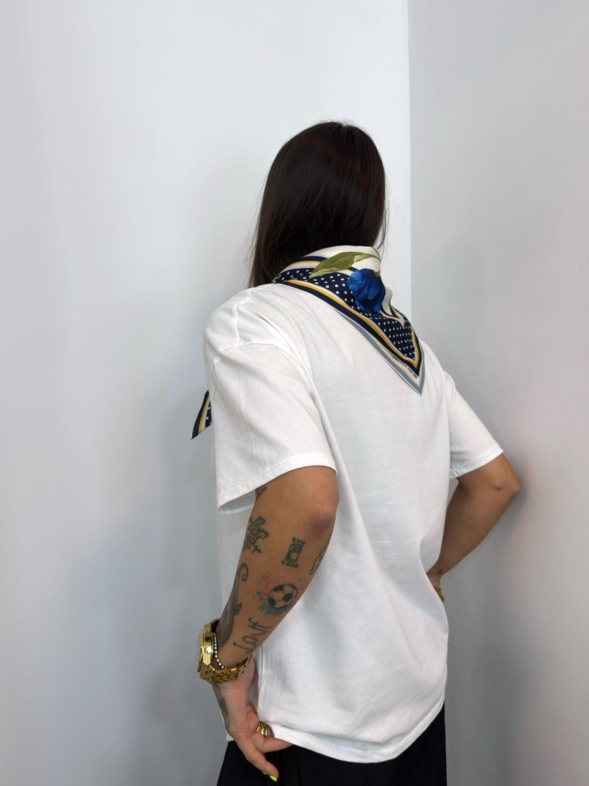CAMISETA PAÑUELO WHITE