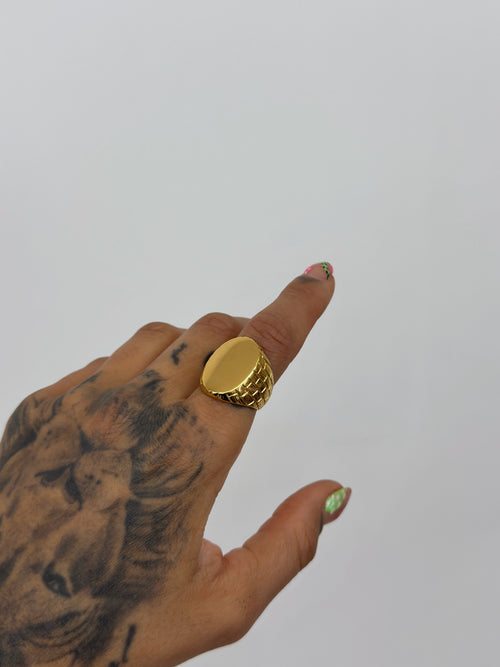 ANILLO GOLD PLAKK