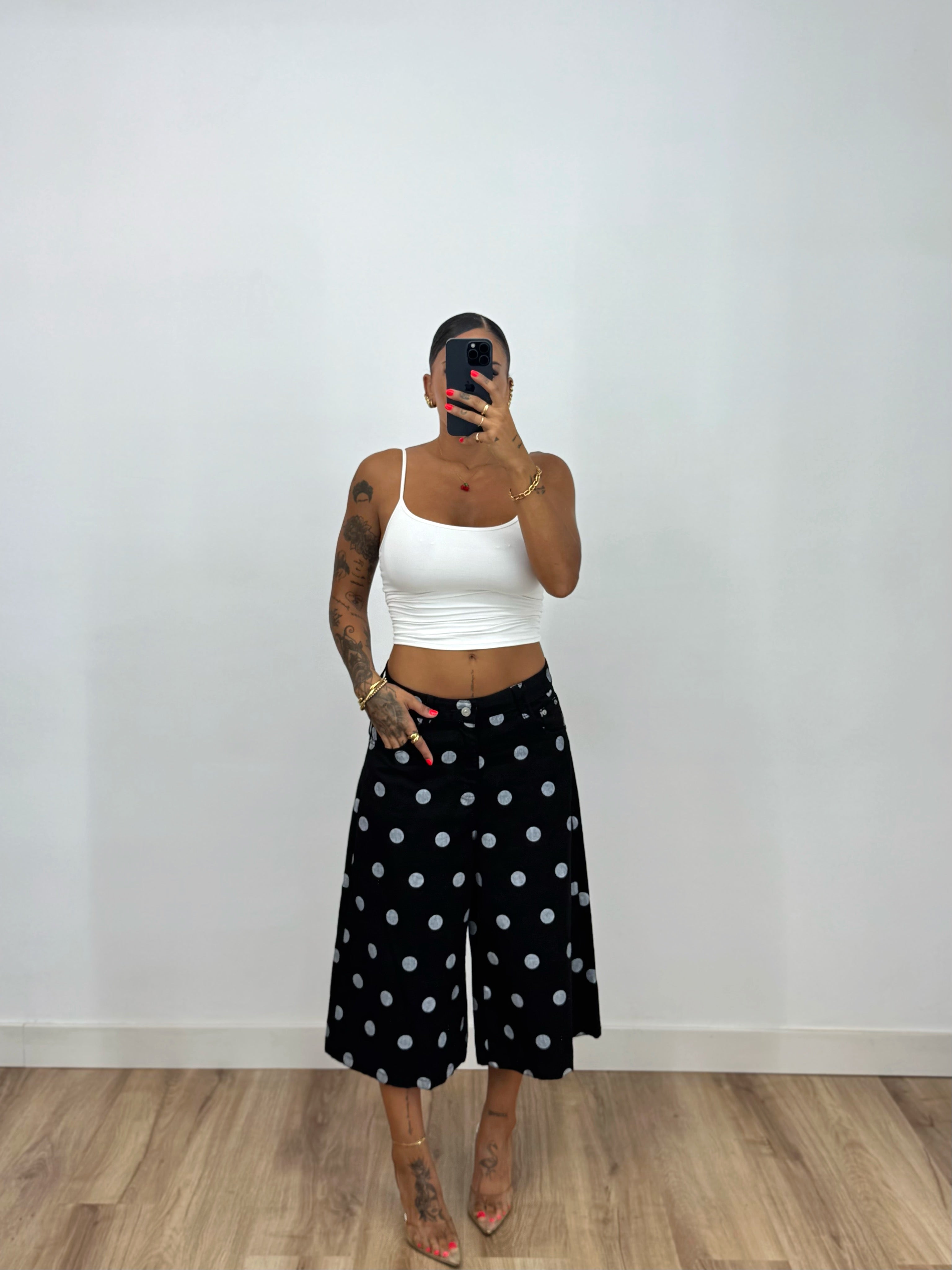 BERMUDA PREMIUM POLKA DOTS