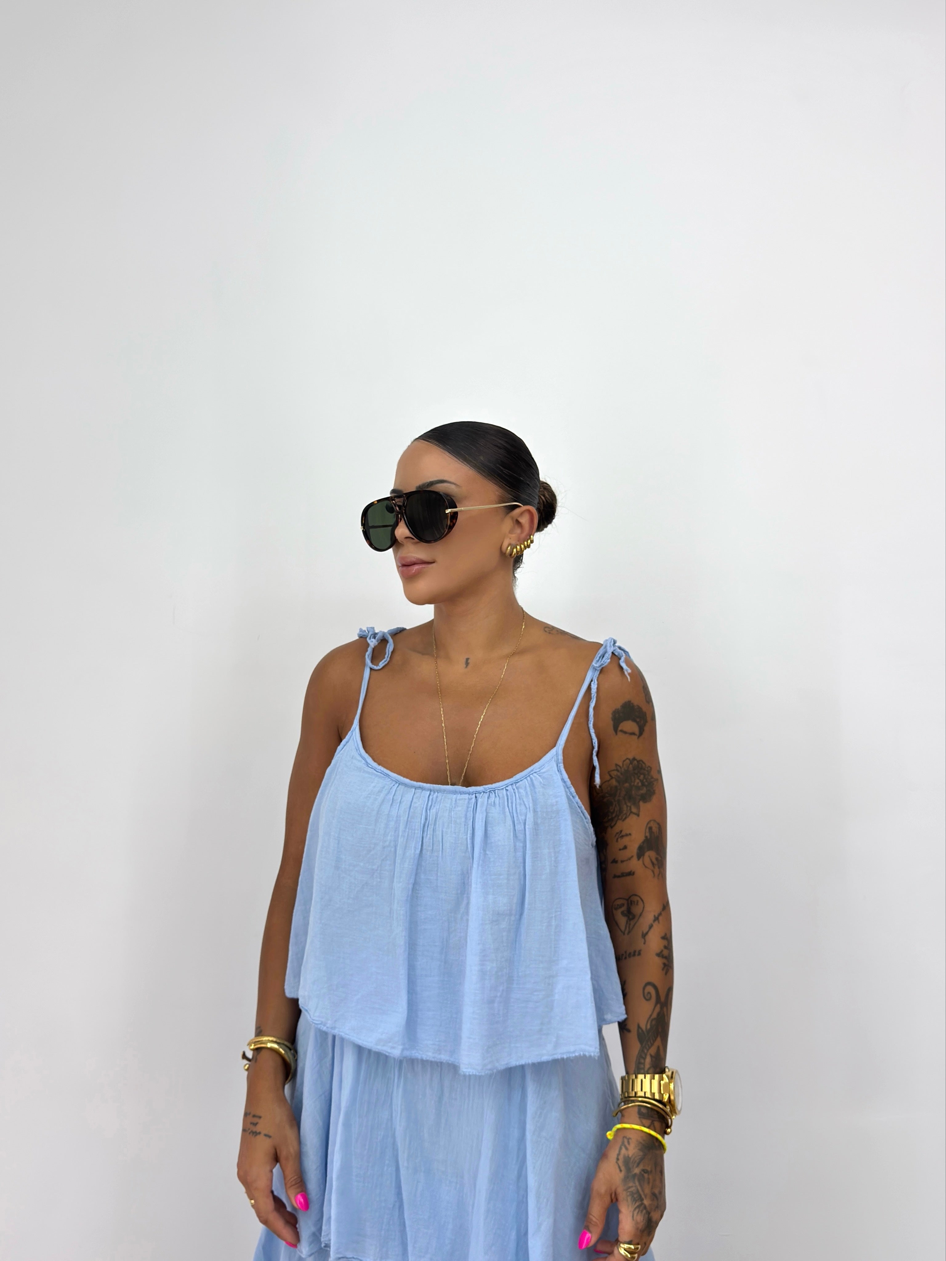 VESTIDO FORMENTERA BABY BLUE