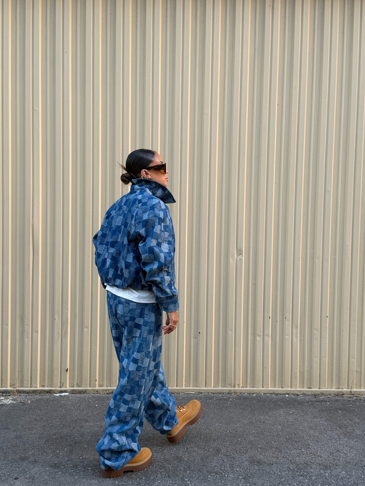 JEANS JACQUARD LUMINA