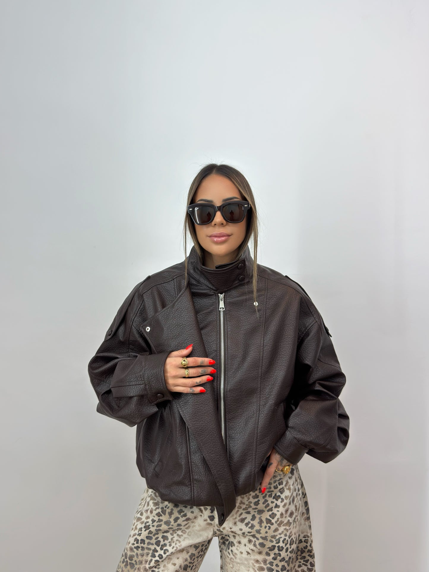 BIKER PREMIUM BROWN SOLAP