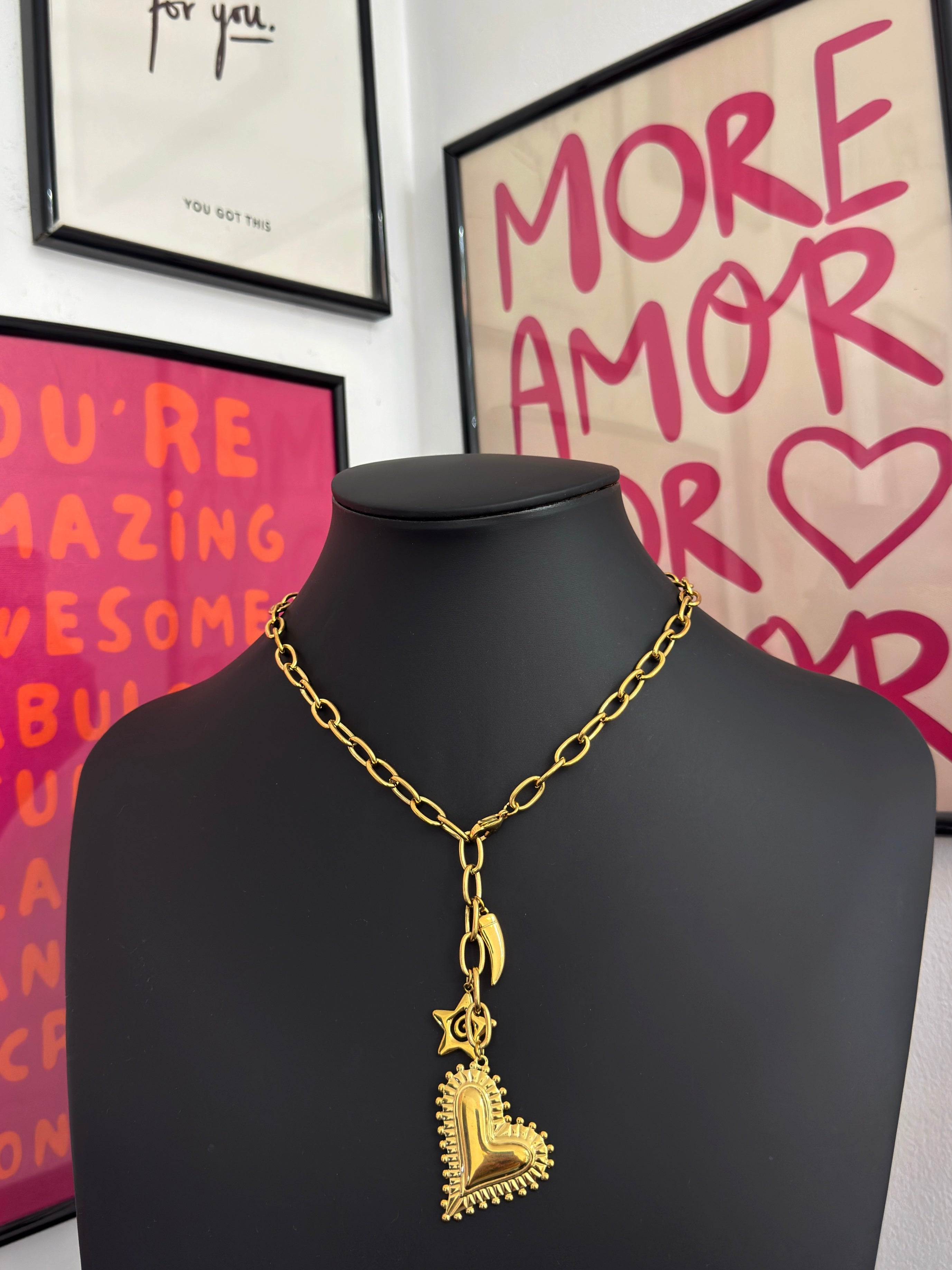 COLLAR LOVE STAR