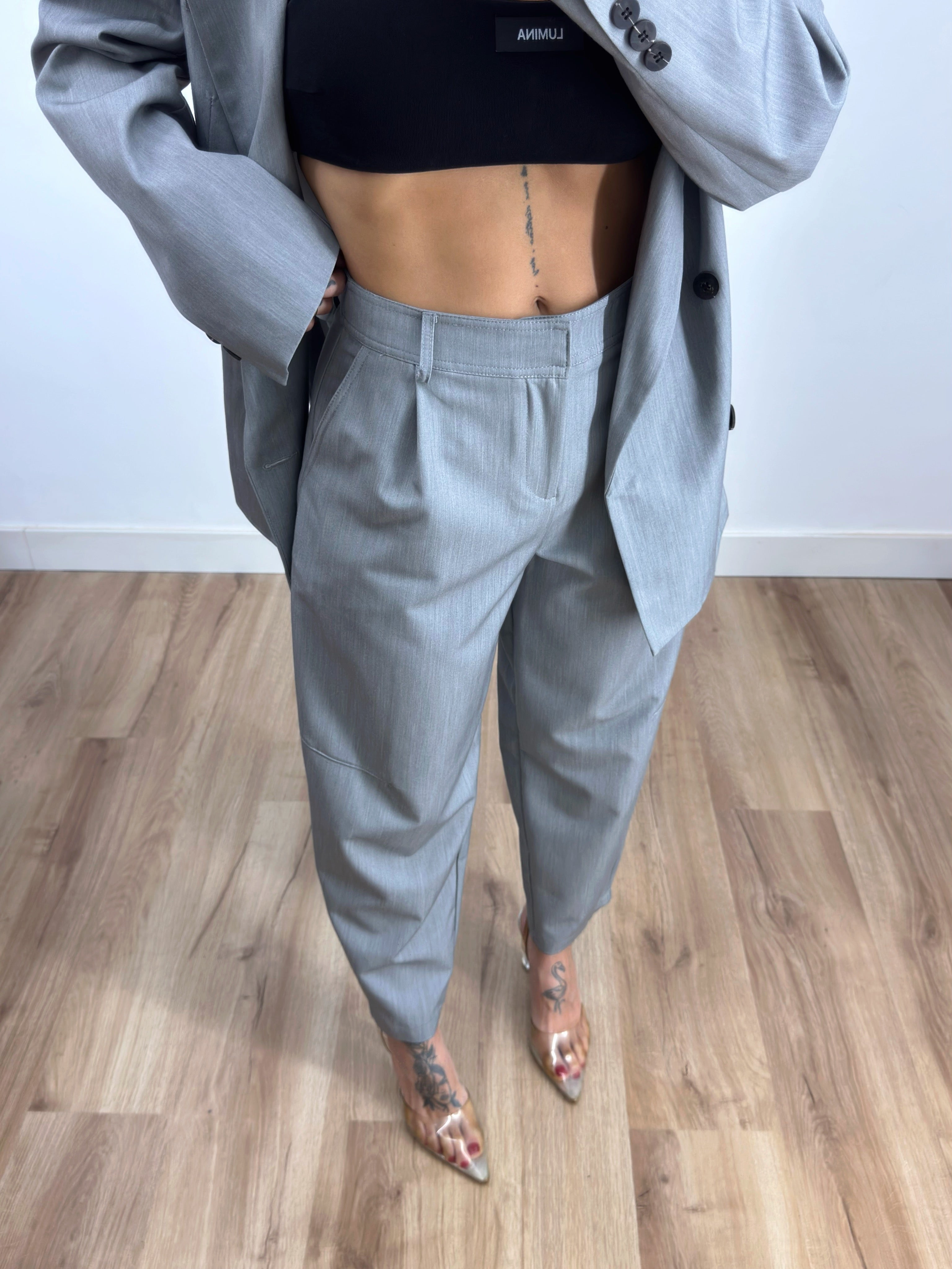 PANTALÓN TRAJE LUMINA GREY