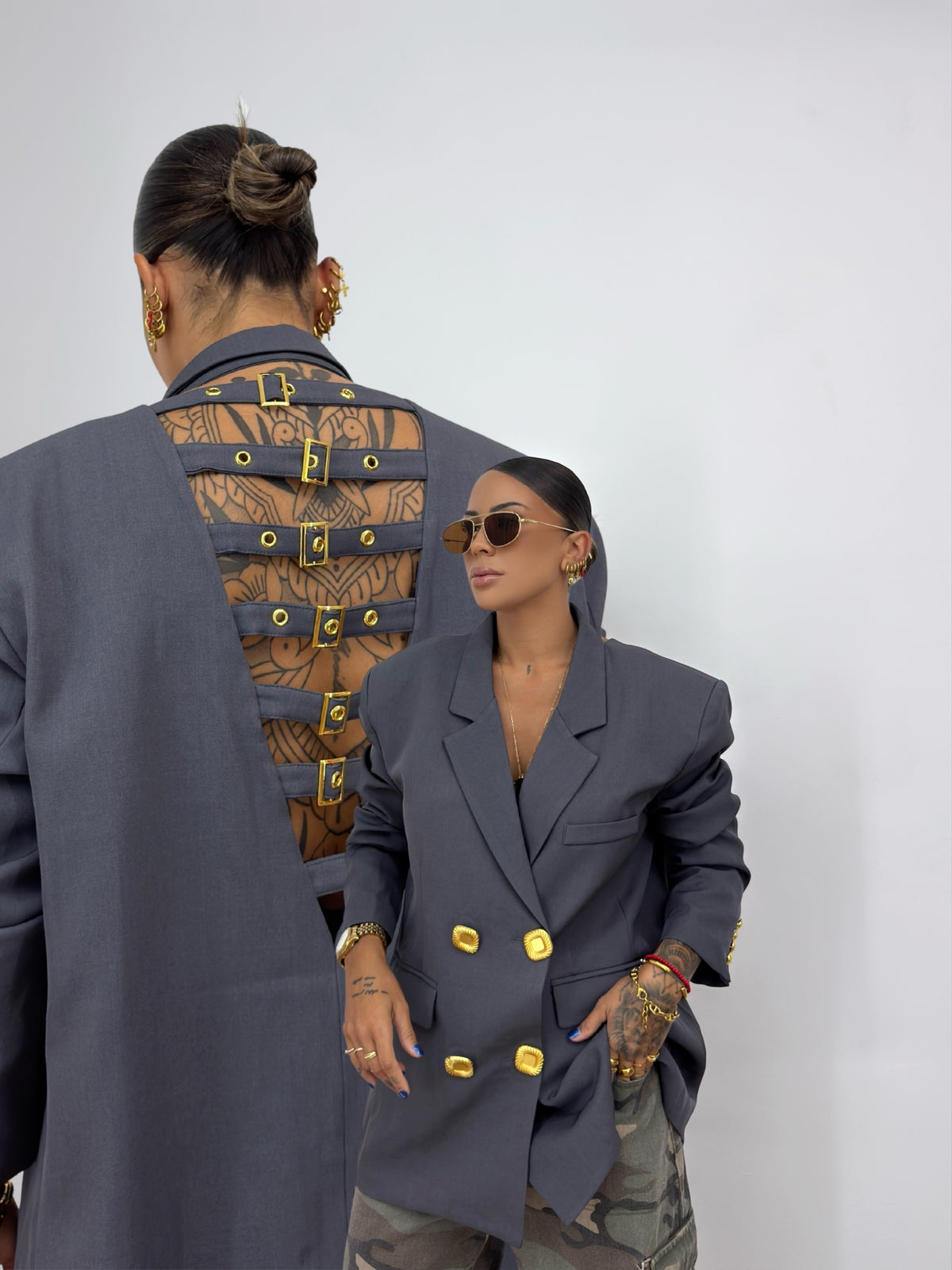 BLAZER OVER PREMIUM BUCKLE