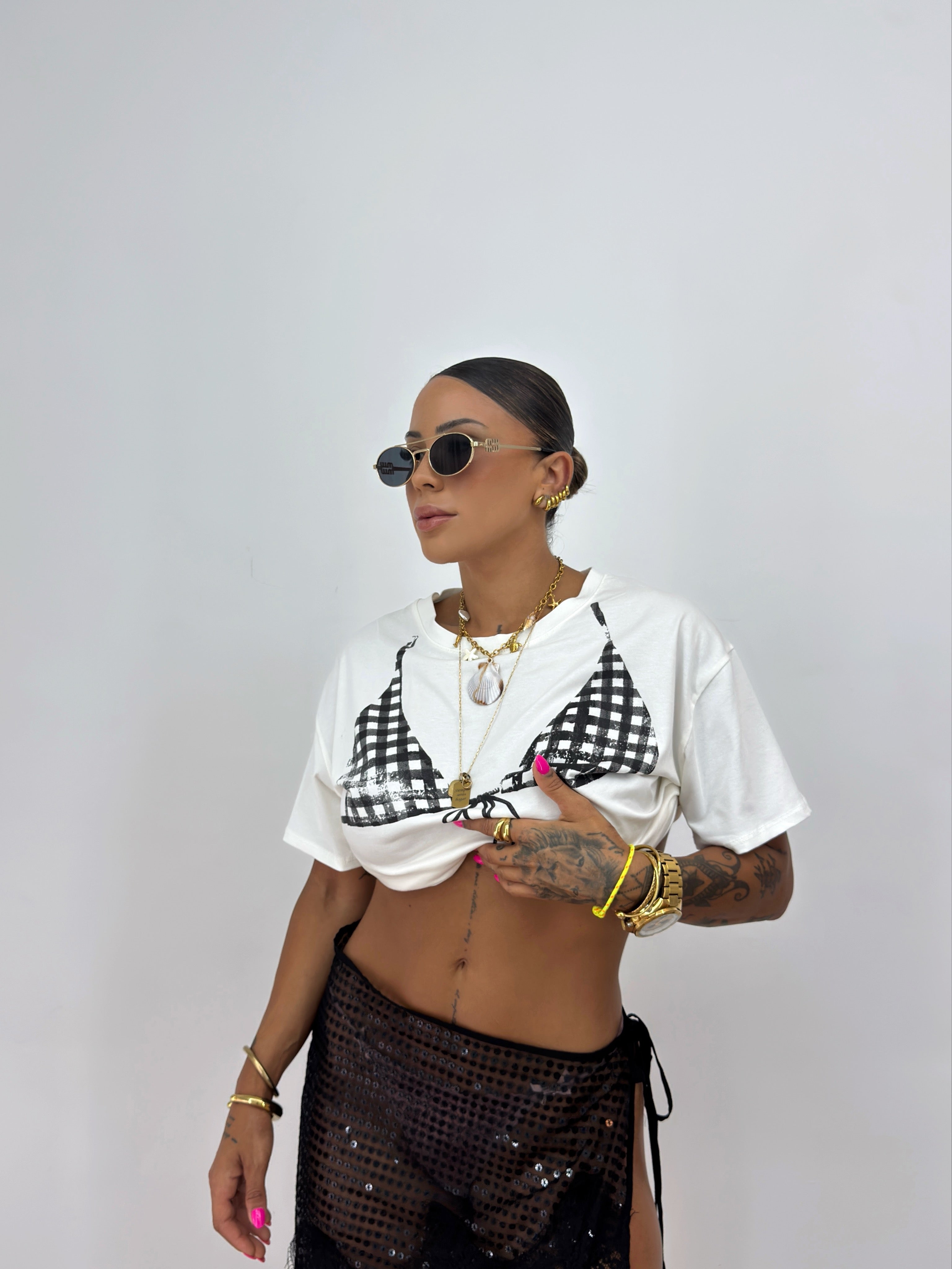 FALDA | PAREO LUMINA LENT BLACK