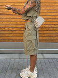 BERMUDA PREMIUM ARMY TAUPE