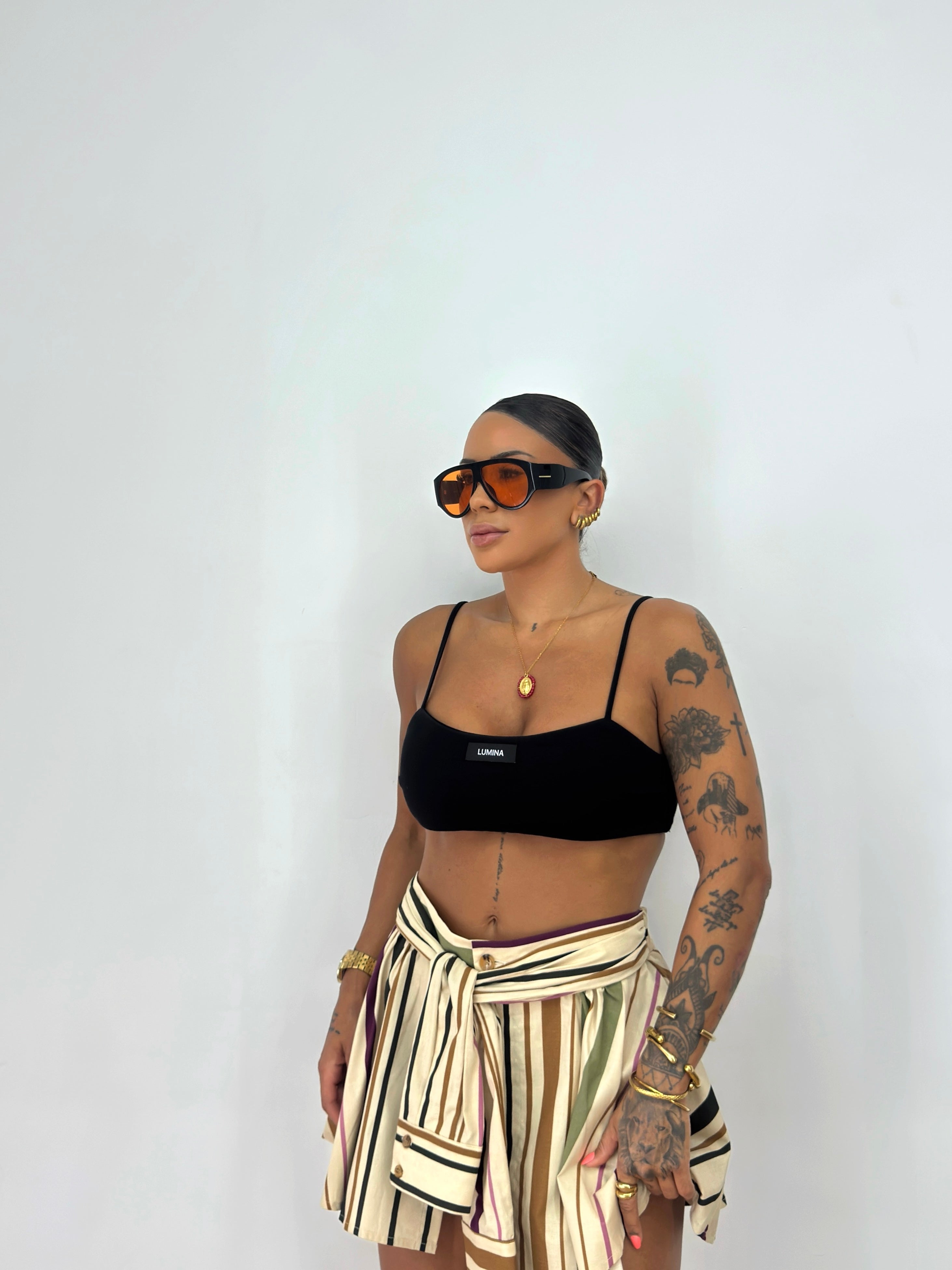 SHORT LUMINA CAMI